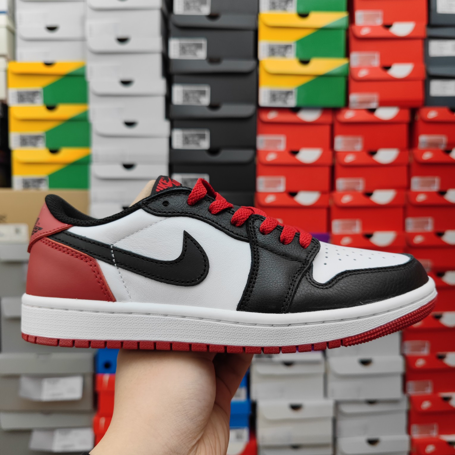  Air Jordan 1 AJ1 Low OG   低筒 织物 皮革 板鞋 休闲鞋 男鞋 女鞋 波鞋  黑红脚趾 CZ0790-106