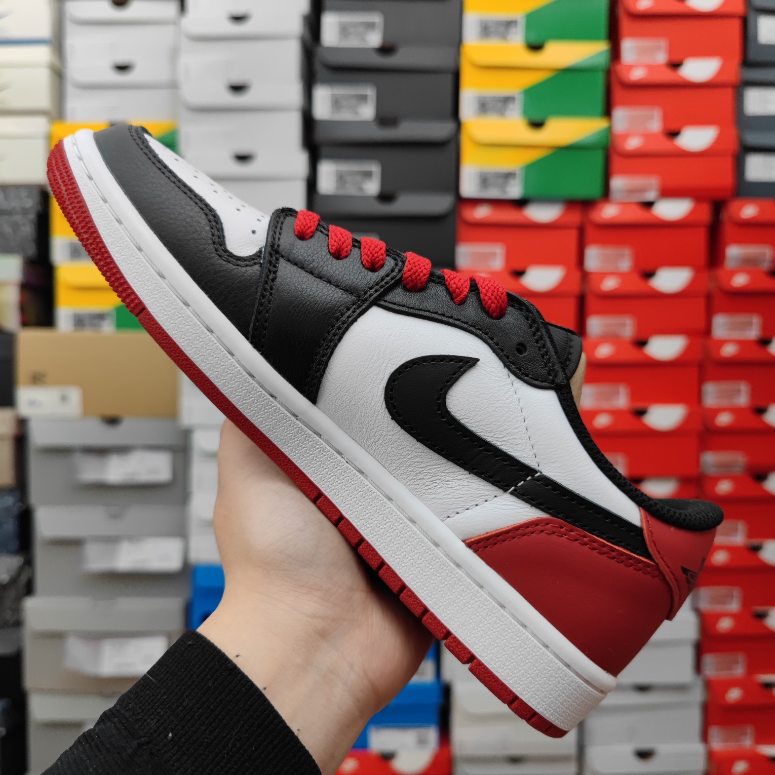  Air Jordan 1 AJ1 Low OG   低筒 织物 皮革 板鞋 休闲鞋 男鞋 女鞋 波鞋  黑红脚趾 CZ0790-106