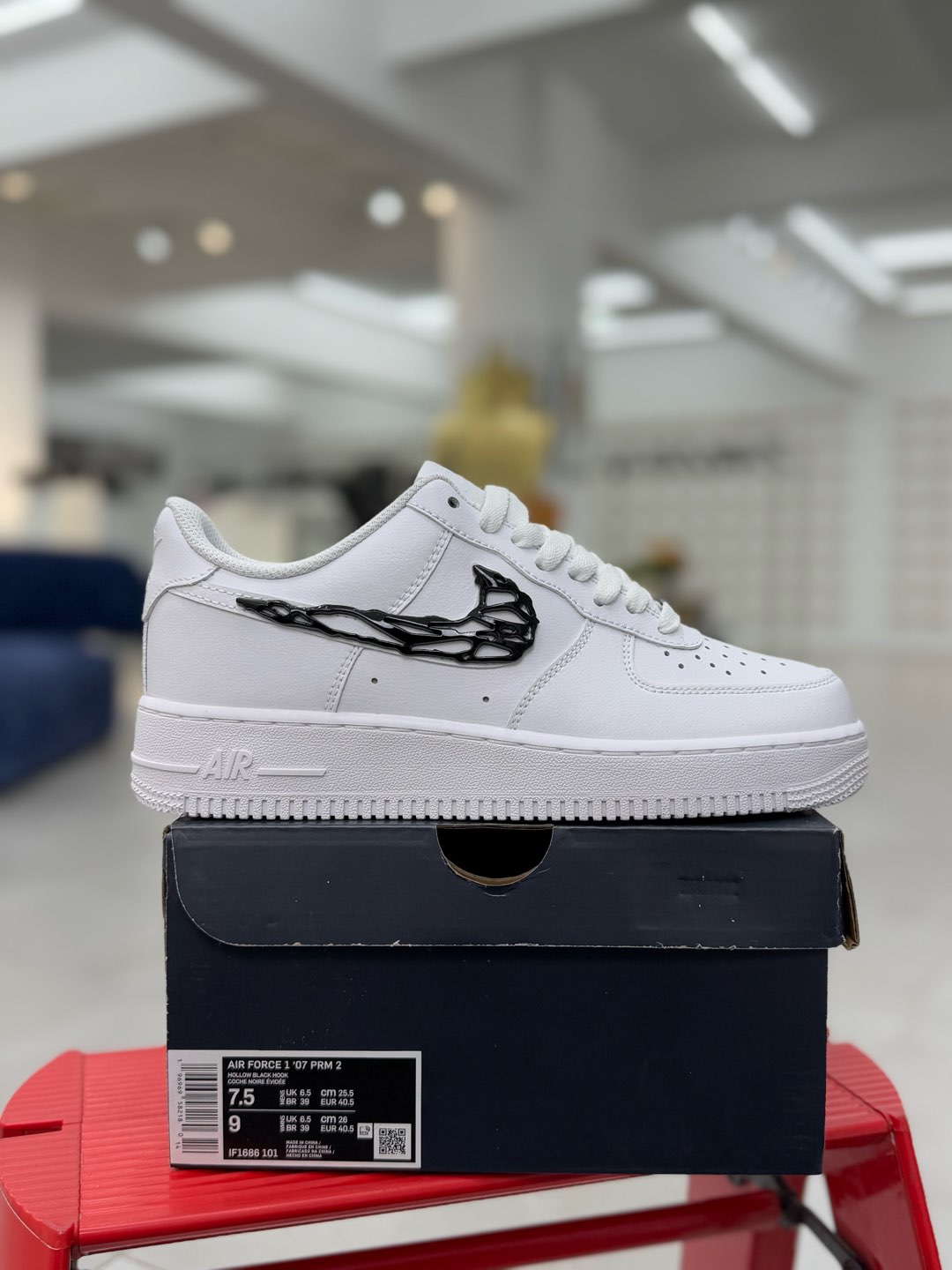 Air Force 1 Low AF1 空军 低筒 板鞋 休闲鞋 运动鞋 男鞋 波鞋 毒液金属黑 IF1686-101