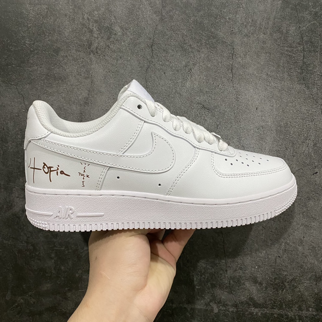 Travis Scott  Air Force 1 Low AF1 空军 低筒 板鞋 休闲鞋 运动鞋 男鞋 波鞋  白金 