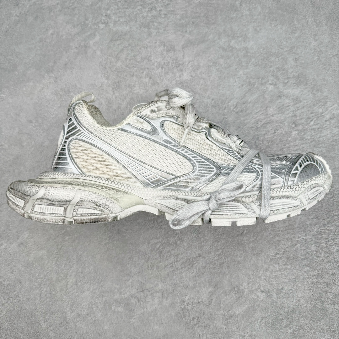 Balenciaga 巴黎世家 3XL 网布 系带 做旧 低筒 老爹鞋 运动 复古板鞋 休闲鞋 男鞋 女鞋 白银