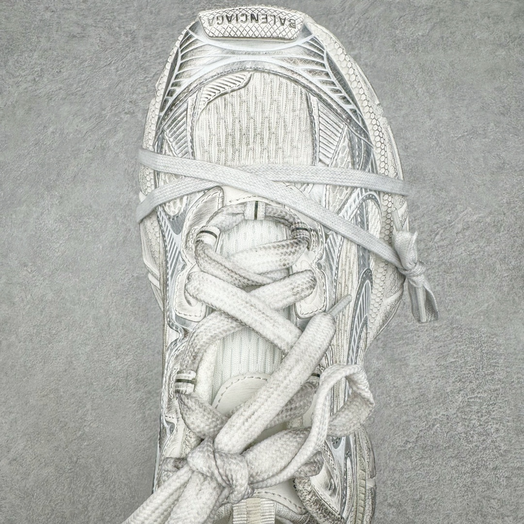 Balenciaga 巴黎世家 3XL 网布 系带 做旧 低筒 老爹鞋 运动 复古板鞋 休闲鞋 男鞋 女鞋 白银