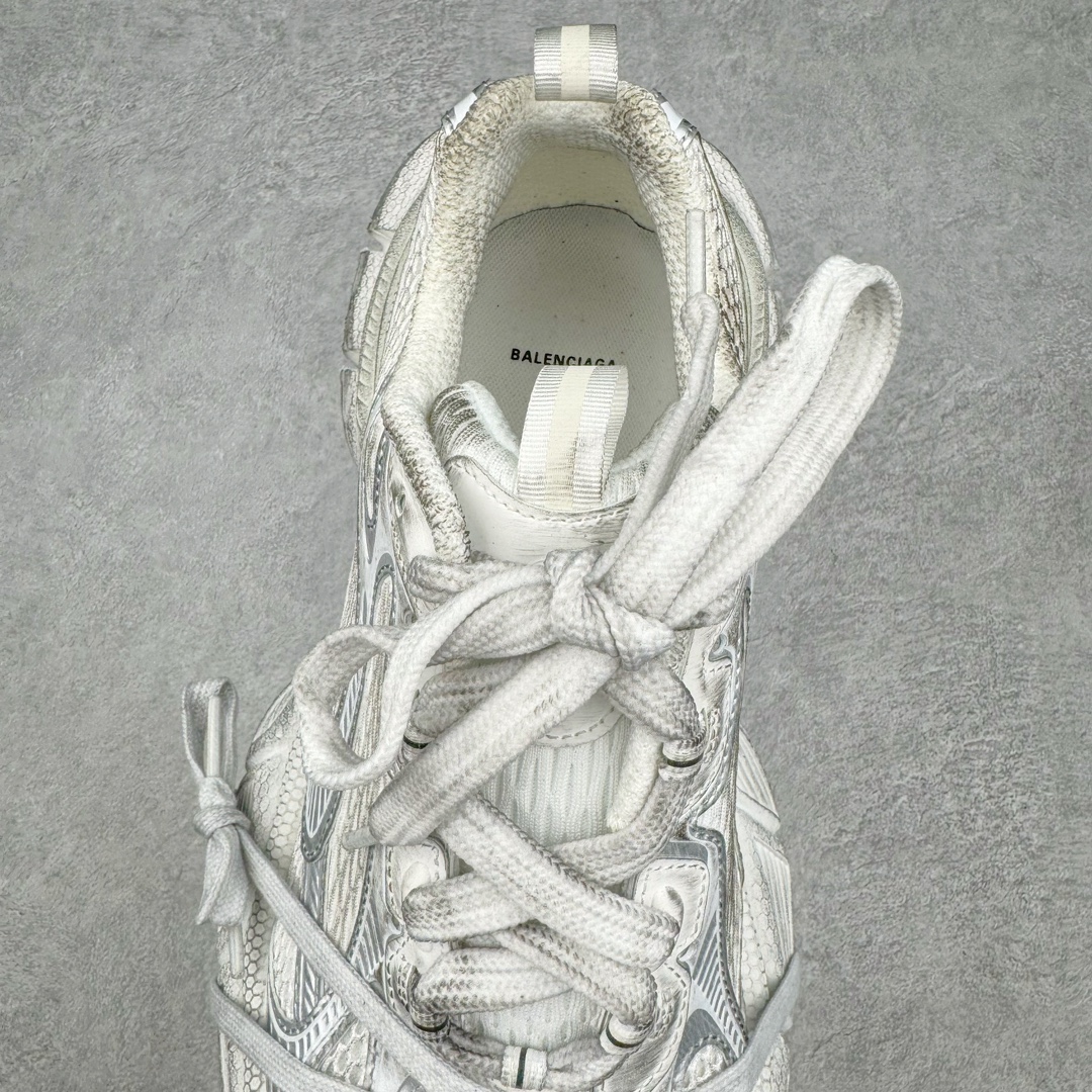 Balenciaga 巴黎世家 3XL 网布 系带 做旧 低筒 老爹鞋 运动 复古板鞋 休闲鞋 男鞋 女鞋 白银