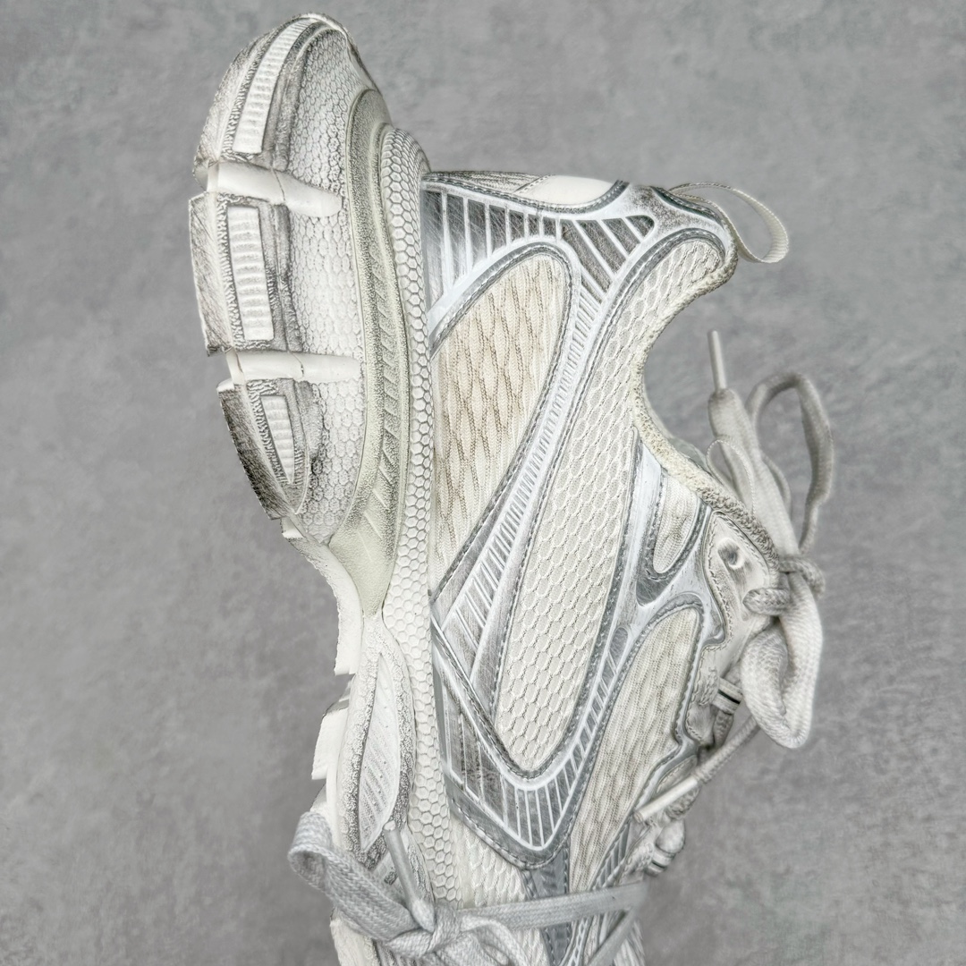 Balenciaga 巴黎世家 3XL 网布 系带 做旧 低筒 老爹鞋 运动 复古板鞋 休闲鞋 男鞋 女鞋 白银