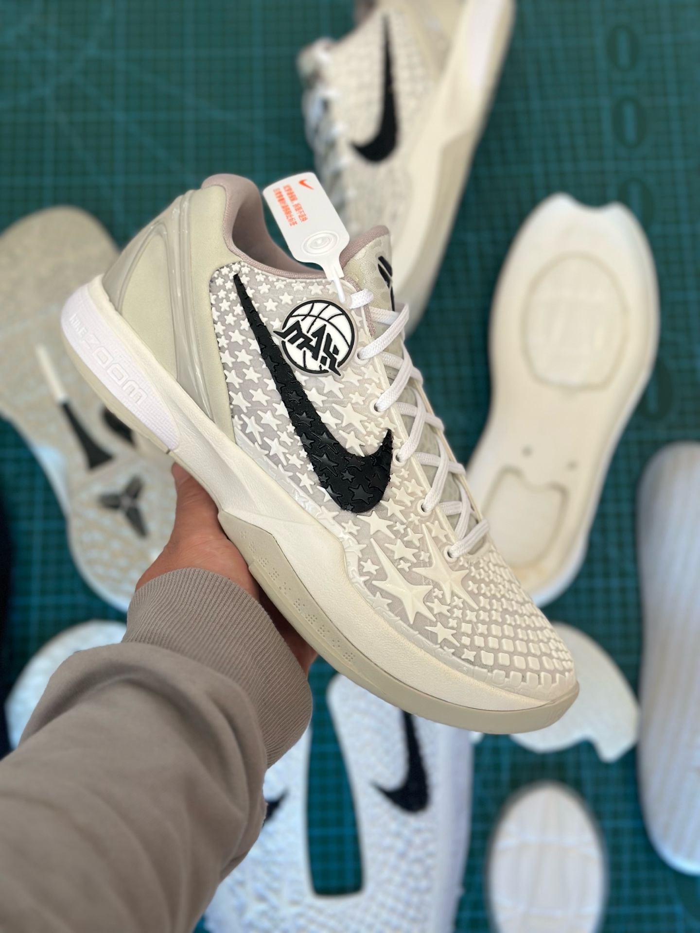  灭世/Max KOBE6  Protro All-Star 2.0 前后气垫 科比 6  籃球鞋 實戰鞋 真碳板 波鞋 球鞋 波鞋 男鞋  星星FQ3546-100