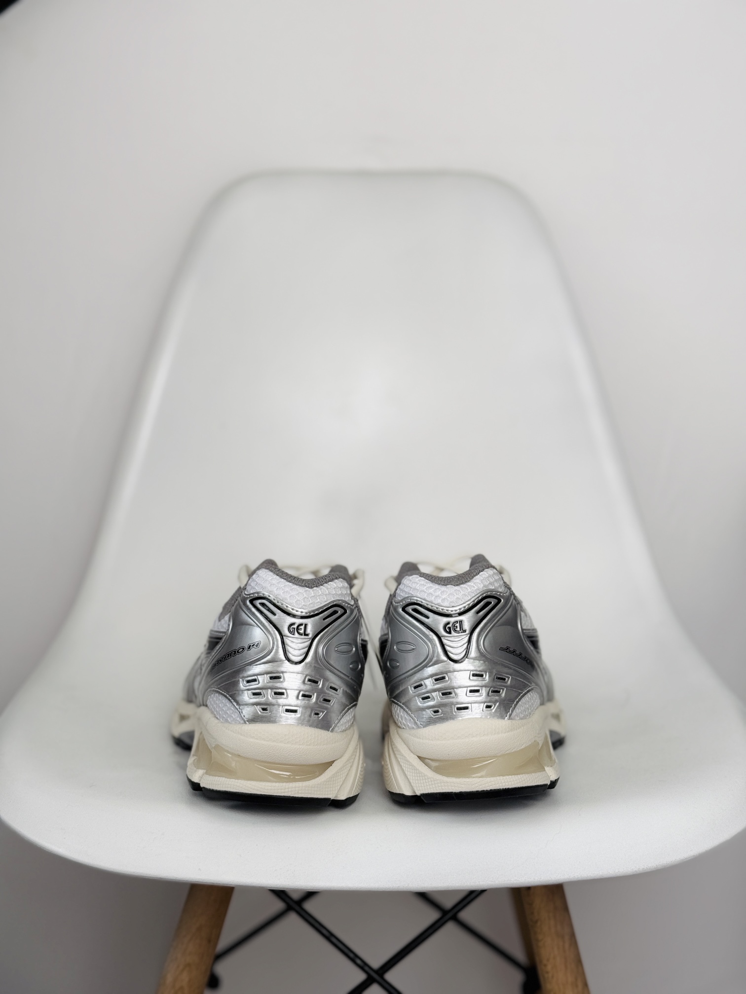 jjjjound ASICS GEL-KAYANO K14 亚瑟士  低筒 减震 户外 运动鞋 跑步鞋  休闲鞋 板鞋 波鞋 男女同款 银黑 1201A457-101