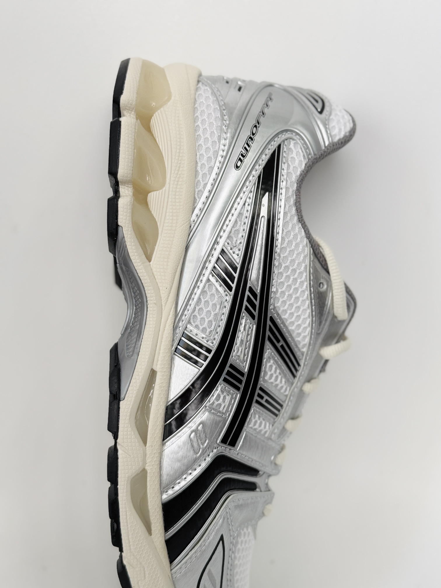 jjjjound ASICS GEL-KAYANO K14 亚瑟士  低筒 减震 户外 运动鞋 跑步鞋  休闲鞋 板鞋 波鞋 男女同款 银黑 1201A457-101