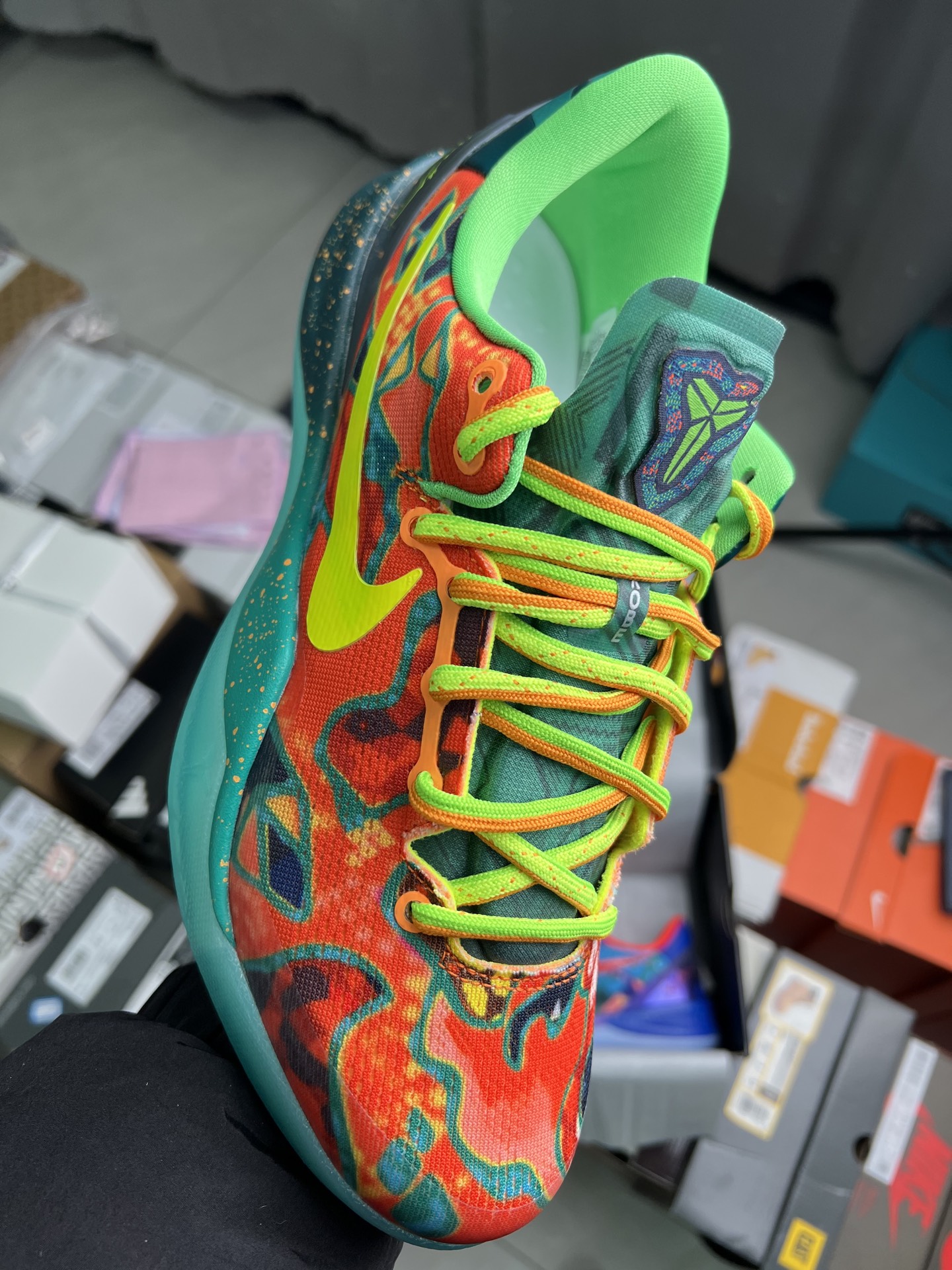 S2 Kobe 8 Protro  科比8 低筒  全掌LUNARLON 鞋墊 籃球鞋 實戰鞋 球鞋 男鞋 波鞋 橙蓝鸳鸯 2025 HM9621-900