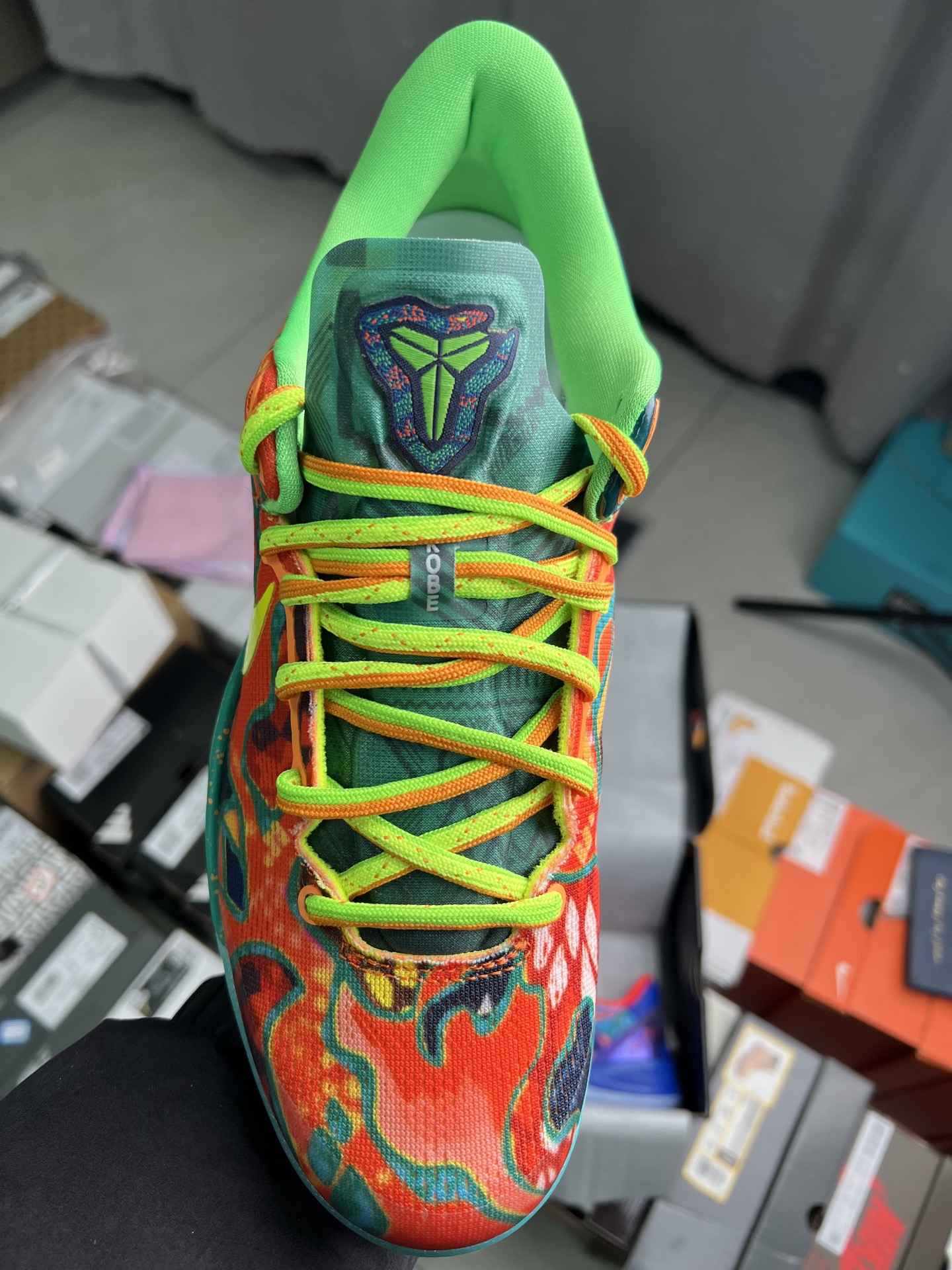 S2 Kobe 8 Protro  科比8 低筒  全掌LUNARLON 鞋墊 籃球鞋 實戰鞋 球鞋 男鞋 波鞋 橙蓝鸳鸯 2025 HM9621-900