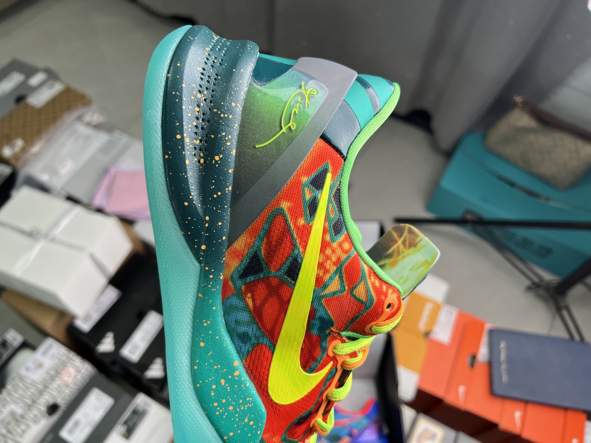 S2 Kobe 8 Protro  科比8 低筒  全掌LUNARLON 鞋墊 籃球鞋 實戰鞋 球鞋 男鞋 波鞋 橙蓝鸳鸯 2025 HM9621-900