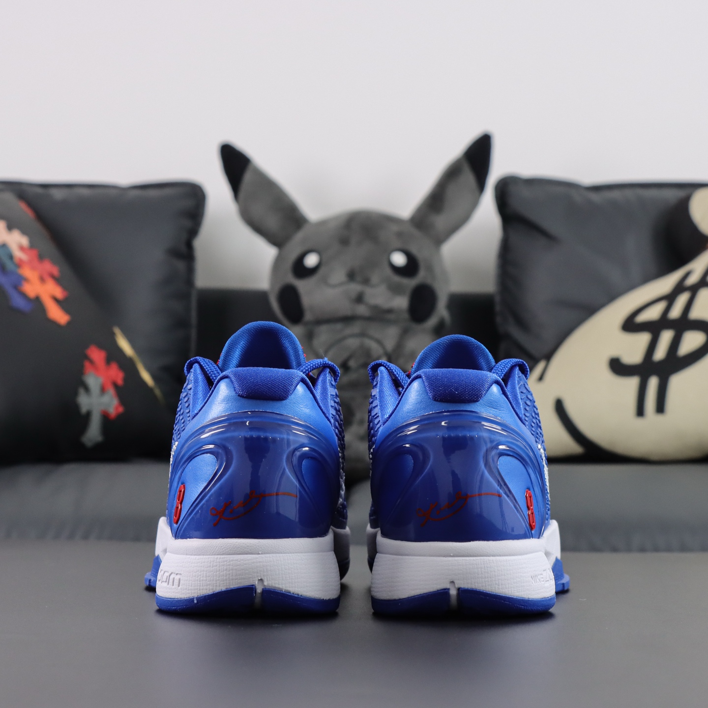 S2 Kobe 6 Dodgers  低筒 篮球鞋 球鞋 波鞋 实战鞋 运动耐磨防滑 男鞋 波鞋   道奇蓝白 CW2190-400