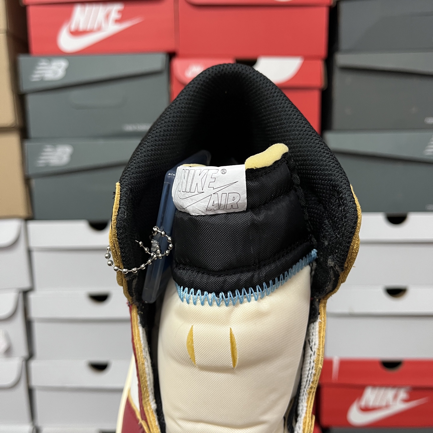  AIR JORDAN 1 HIGH  Union AJ1 UN 高筒 球鞋 休閒鞋 板鞋 波鞋 潮鞋 男鞋女鞋 灰黑红 HV8563-600