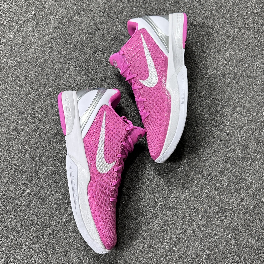 S2 Kobe6 Think Pink  球鞋 籃球鞋 實戰鞋 前掌气垫 后掌EVA  真碳板 波鞋 男鞋  乳腺癌 DM2825-001