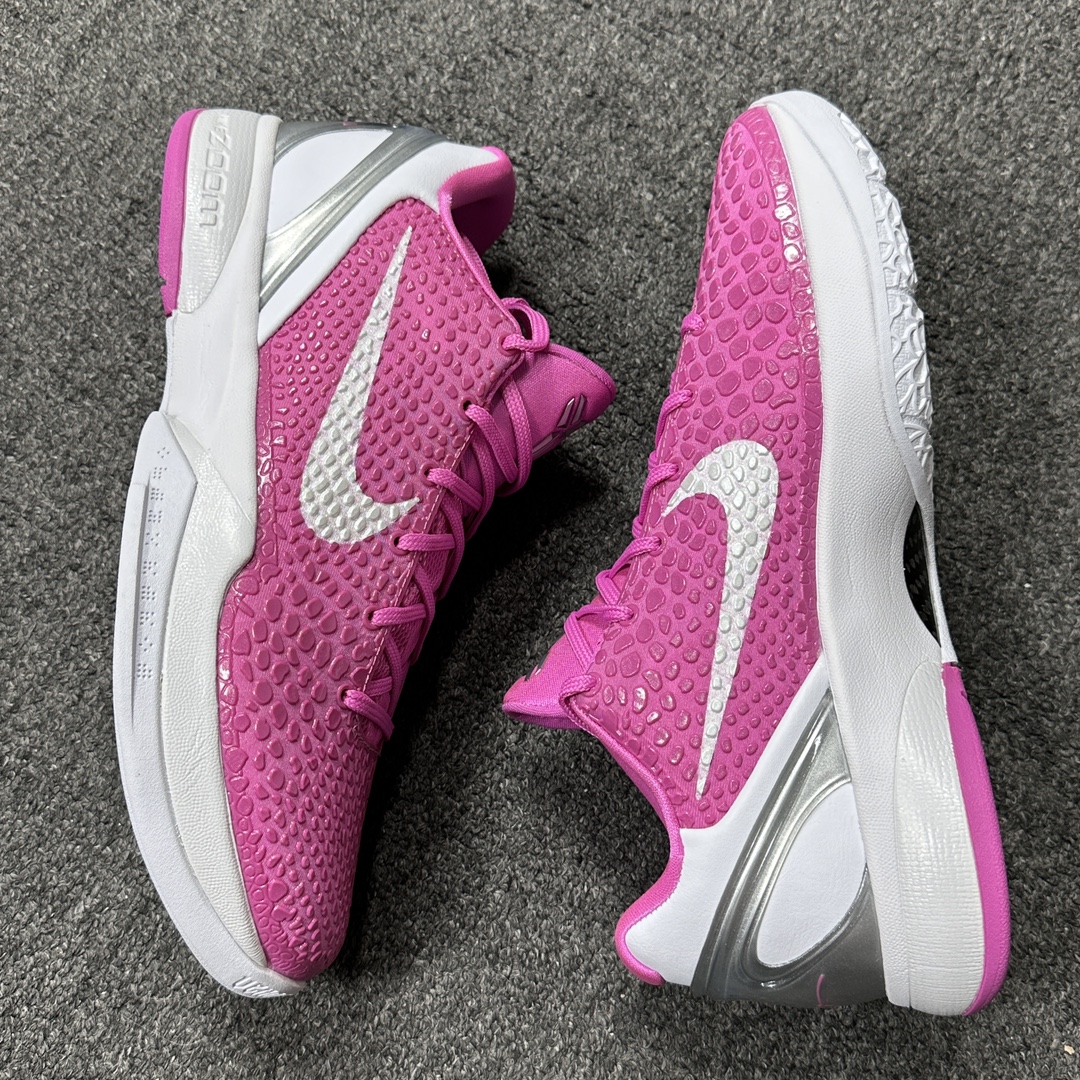 S2 Kobe6 Think Pink  球鞋 籃球鞋 實戰鞋 前掌气垫 后掌EVA  真碳板 波鞋 男鞋  乳腺癌 DM2825-001