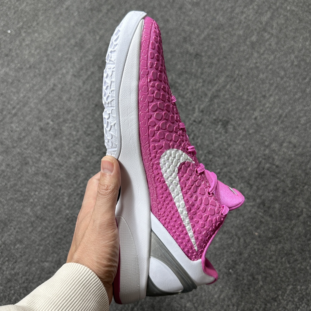 S2 Kobe6 Think Pink  球鞋 籃球鞋 實戰鞋 前掌气垫 后掌EVA  真碳板 波鞋 男鞋  乳腺癌 DM2825-001