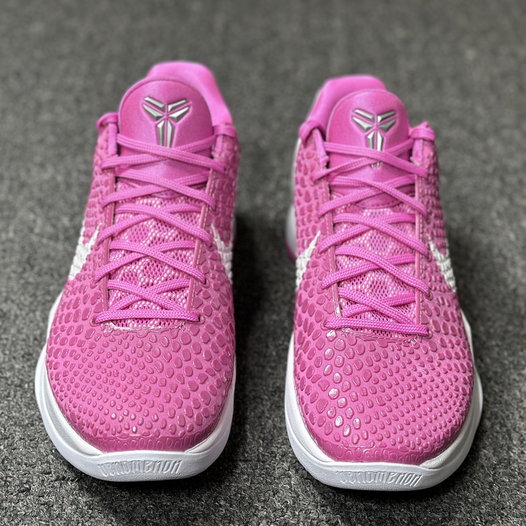 S2 Kobe6 Think Pink  球鞋 籃球鞋 實戰鞋 前掌气垫 后掌EVA  真碳板 波鞋 男鞋  乳腺癌 DM2825-001