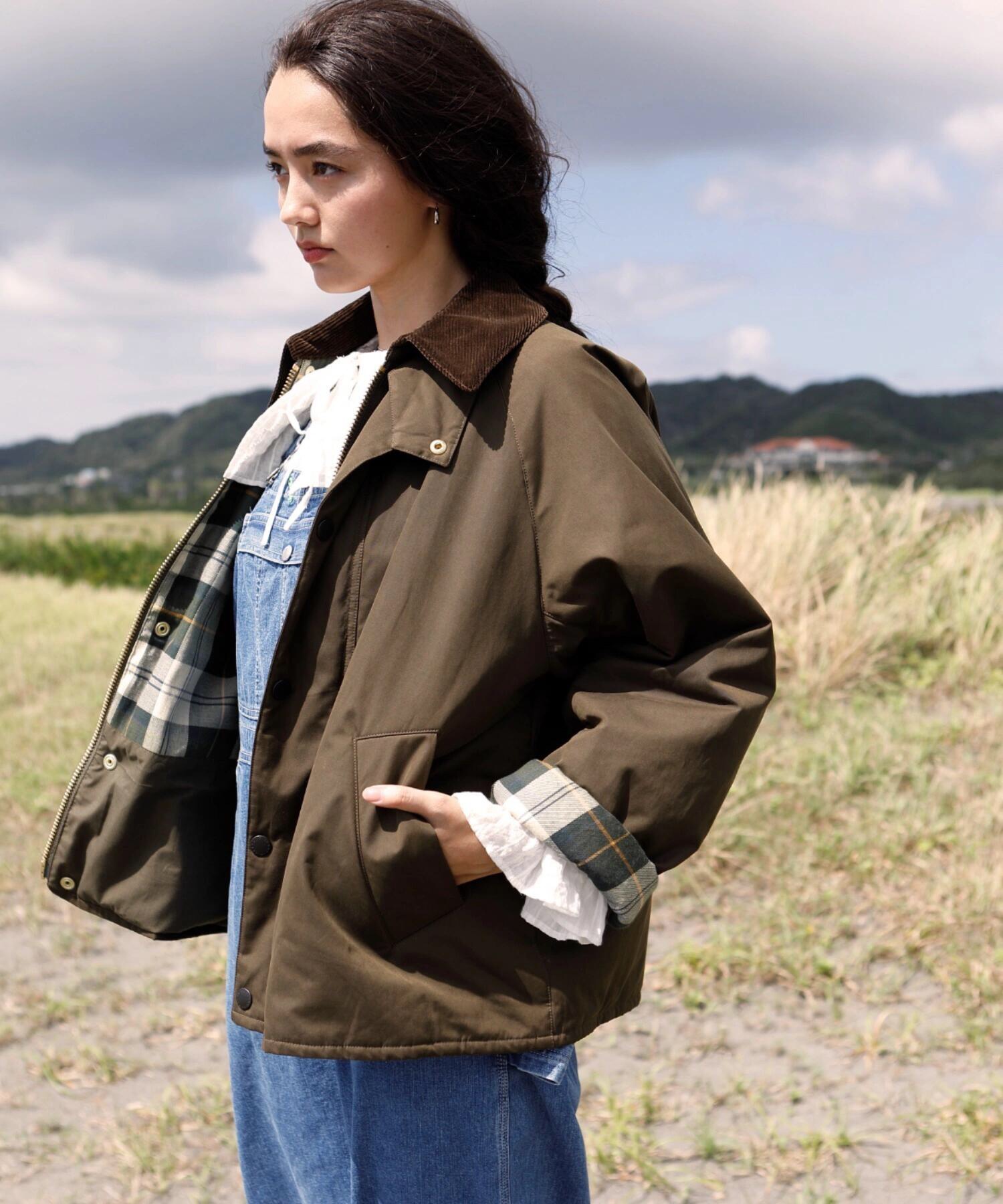 Barbour 原单 复古 防水撞色 夹克连袖 外套 凤搂 长袖 男女同款 