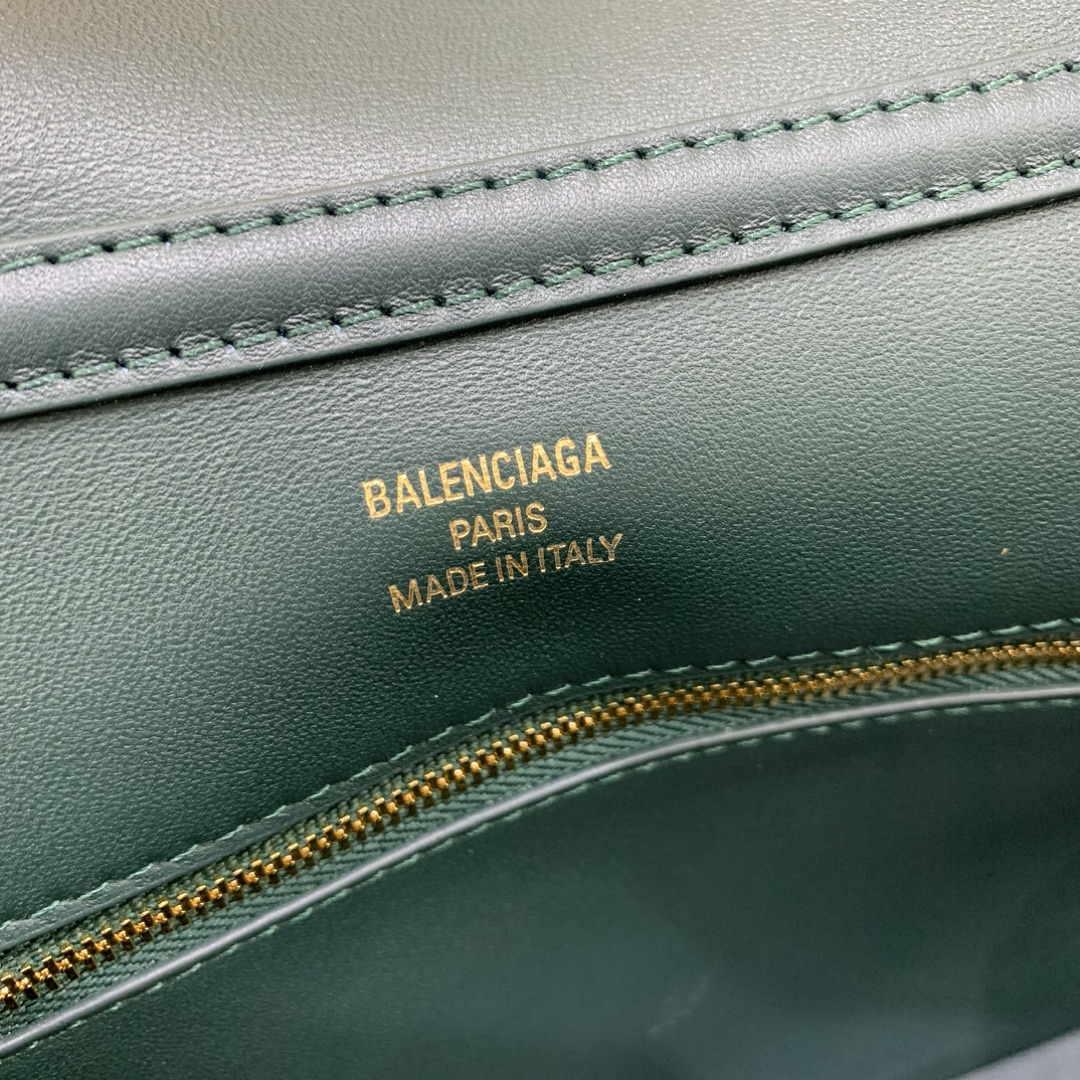  Balencia Rodeo 巴黎世家 皮革  牛皮 时尚 手机包 单肩包 斜跨 手提包 腰包 男女同款 中号/小号/mini  绿色  7897722AAV3614/7954562