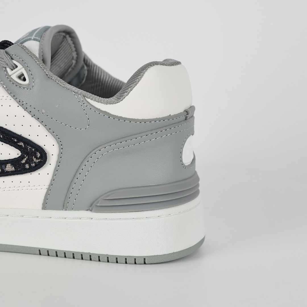  Dior 迪奥 B57 满印logo 高筒 休闲鞋 帆布鞋 运动鞋 板鞋 男鞋 女鞋 灰色