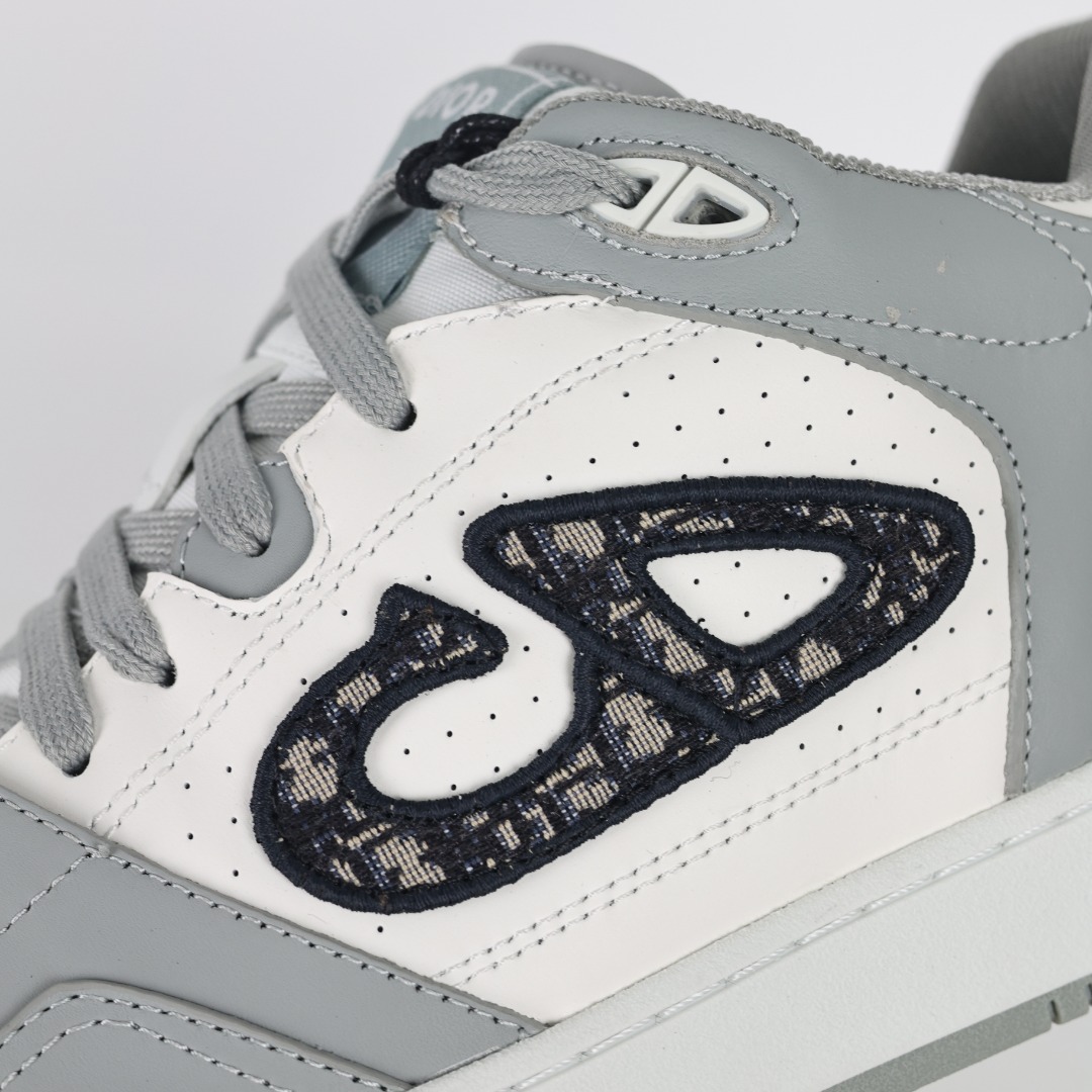  Dior 迪奥 B57 满印logo 高筒 休闲鞋 帆布鞋 运动鞋 板鞋 男鞋 女鞋 灰色