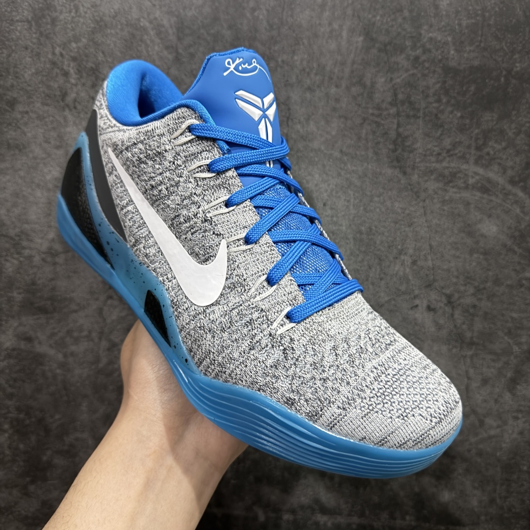  KOBE 9 ELITE LOW 科比9 低筒 篮球鞋 实战鞋 球鞋 男鞋 波鞋 灰蓝 677992-041