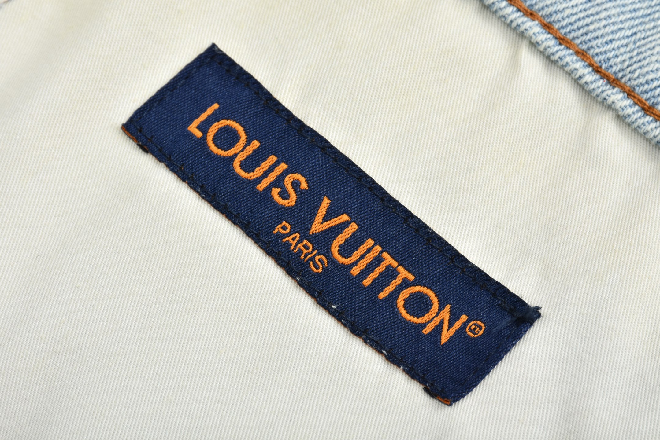 LOUIS VUITTON FW24 路易威登 LV 彩色格子 阔腿 牛仔裤 裤子 长裤 彩色-35 1AHBMM