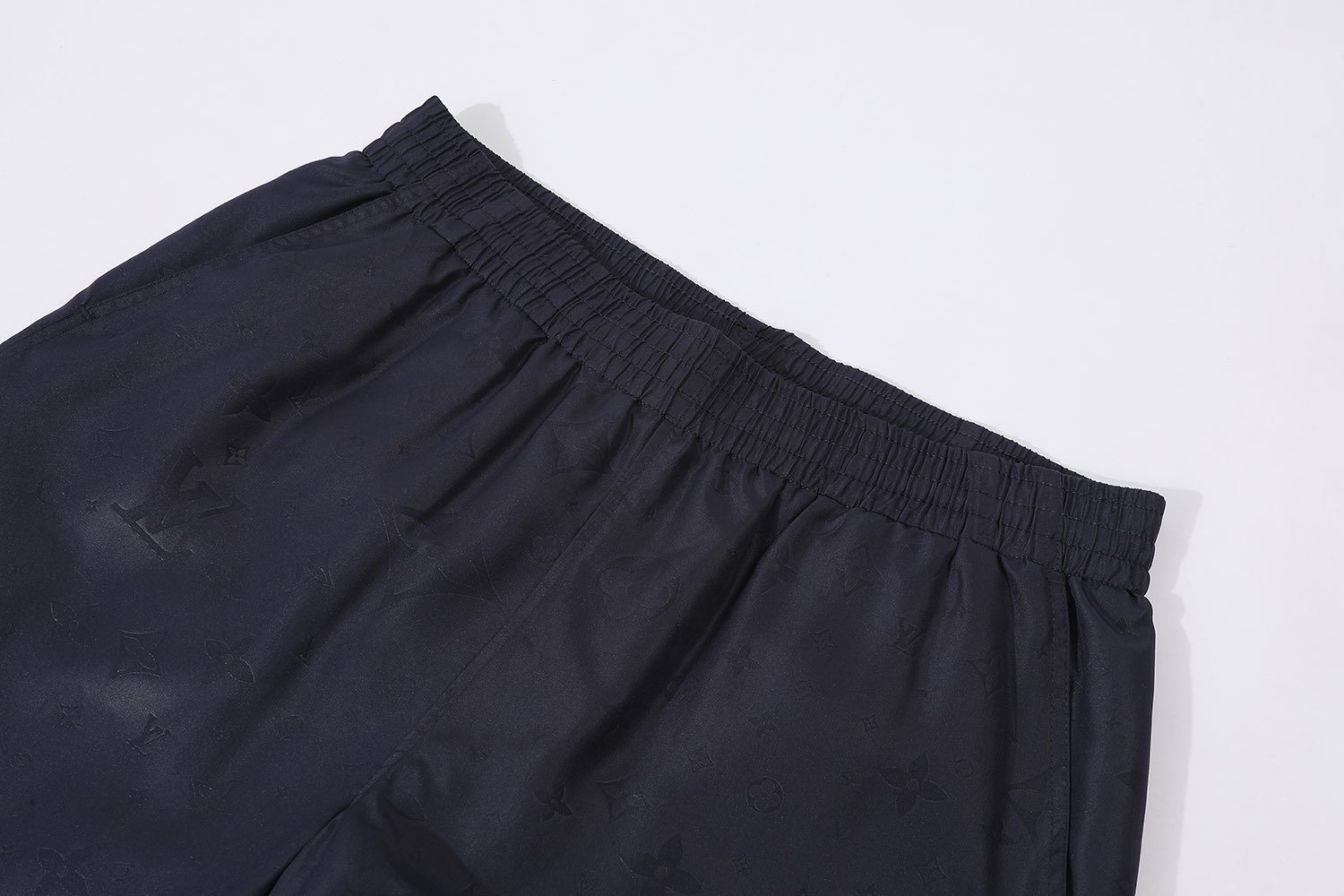 LOUIS VUITTON 路易威登 LV 沙滩满印 短裤 休闲裤 裤子 五分裤 黑色 蓝色-20 1A8HO