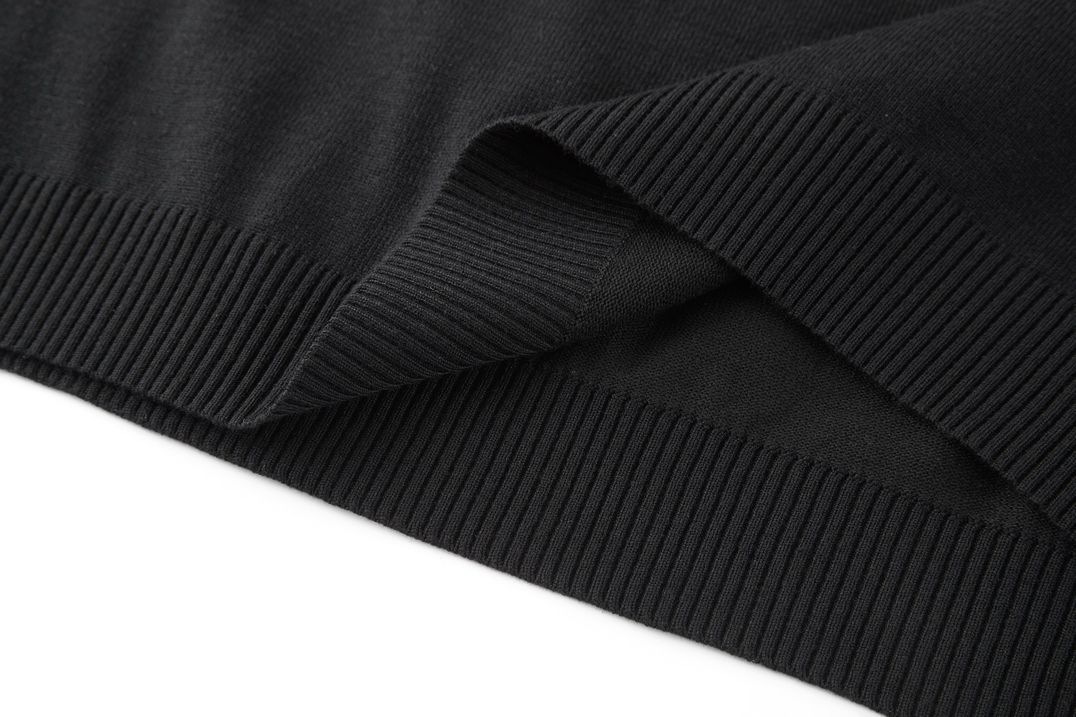 FENDI S225 芬迪 铁标针织 圆领T恤 短袖  黑色 白色-20  FZY443AU84F0QA0