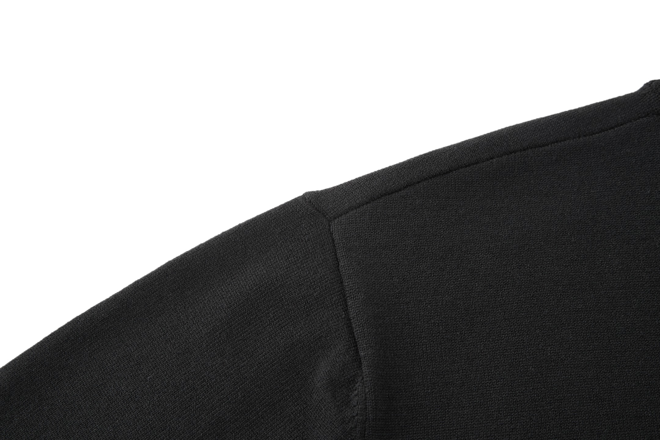 FENDI S225 芬迪 铁标针织 圆领T恤 短袖  黑色 白色-20  FZY443AU84F0QA0