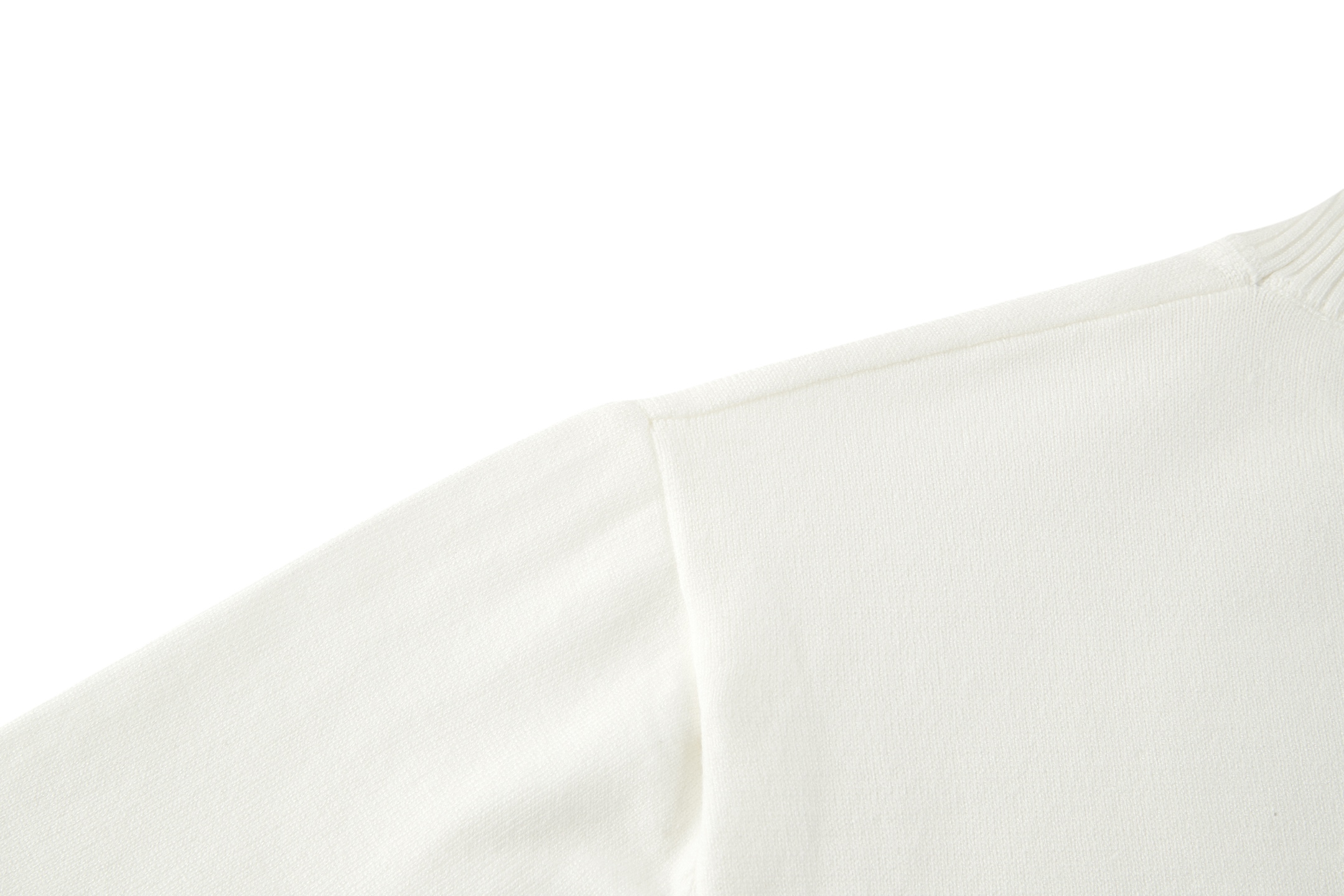 FENDI S225 芬迪 铁标针织 圆领T恤 短袖  黑色 白色-20  FZY443AU84F0QA0