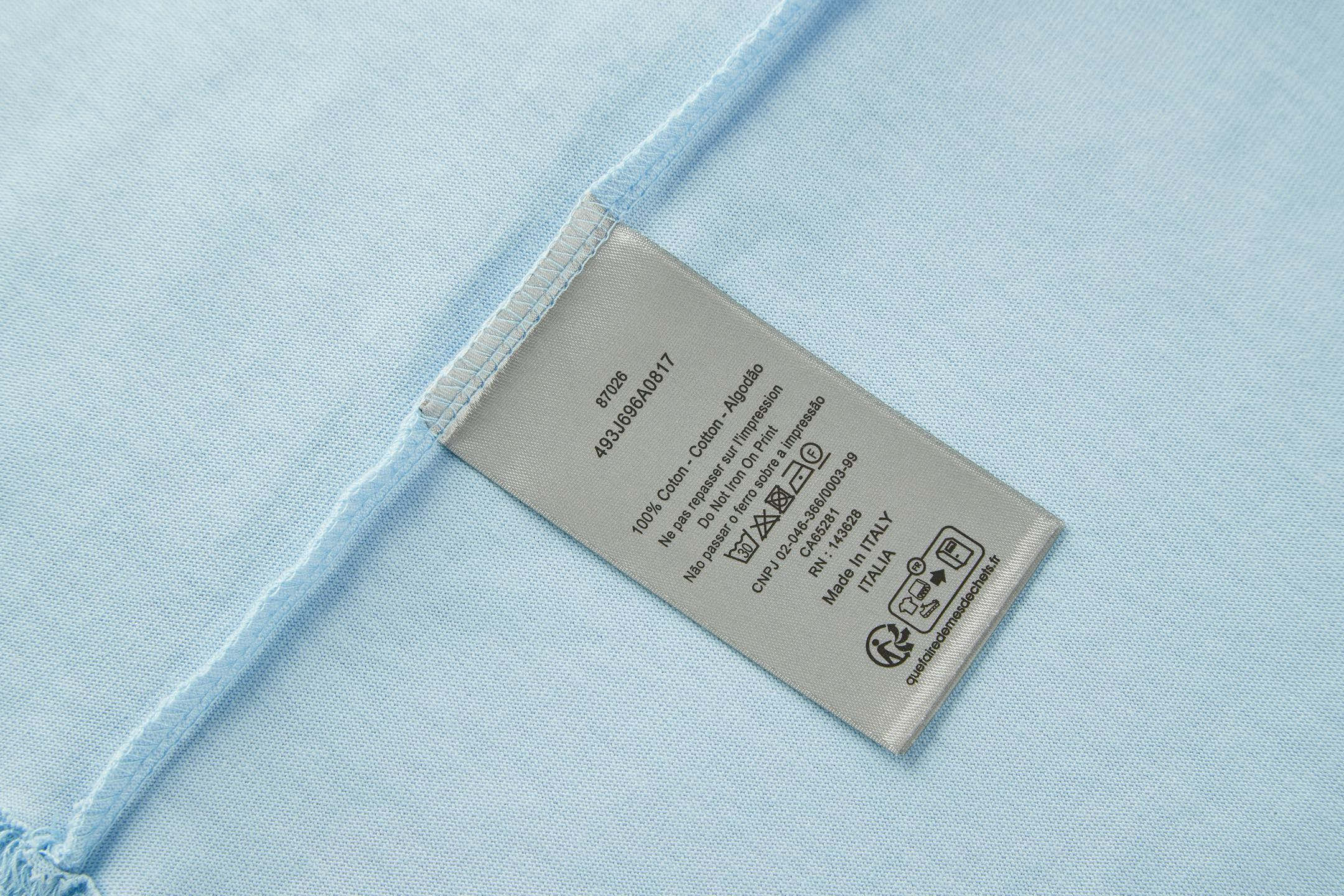  DIOR 迪奥 小蓝猫刺绣 图案短袖 圆领 T恤 夏季 白色 蓝色-15  583j696C0554-C585