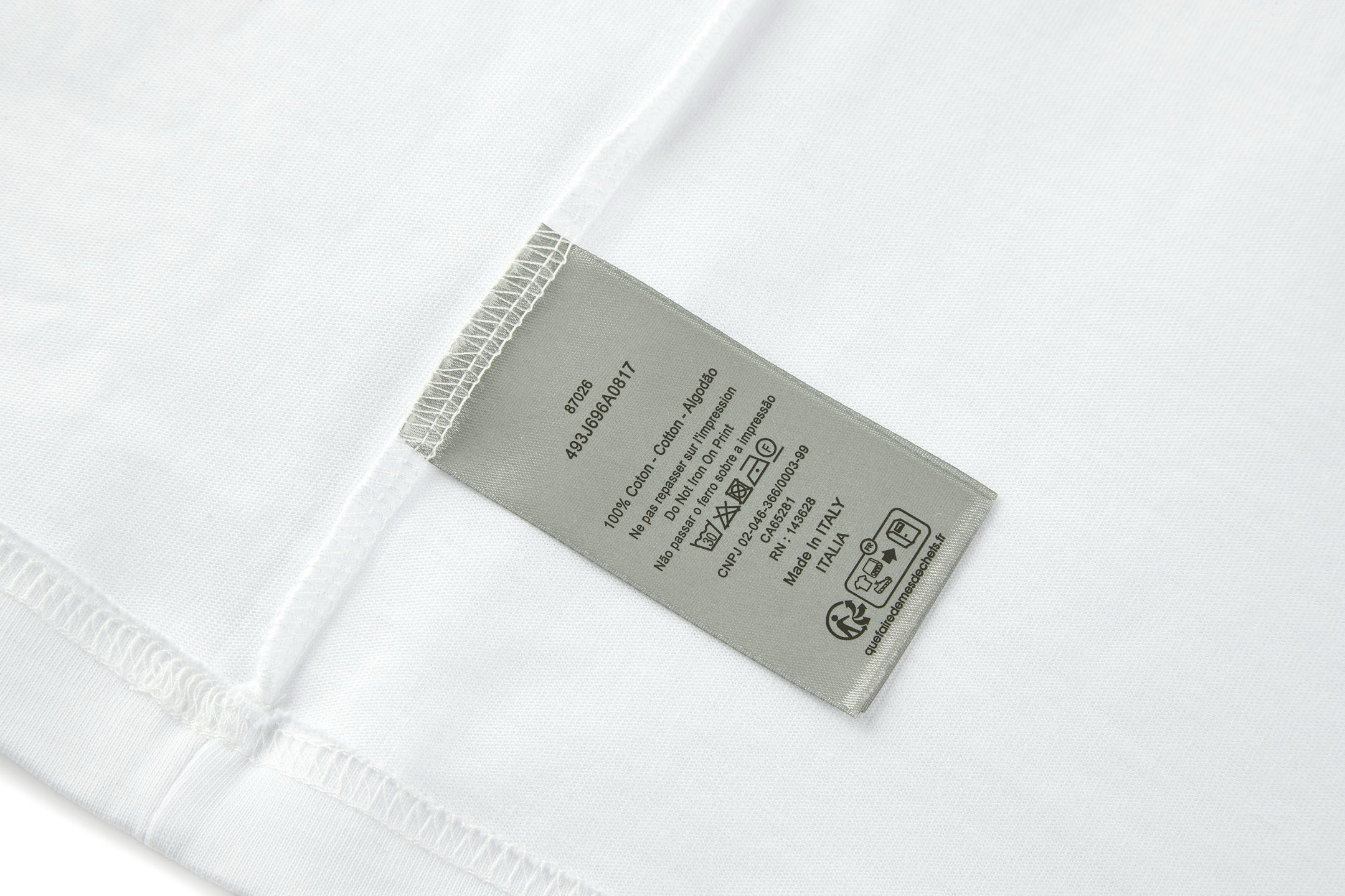  DIOR 迪奥 小蓝猫刺绣 图案短袖 圆领 T恤 夏季 白色 蓝色-15  583j696C0554-C585