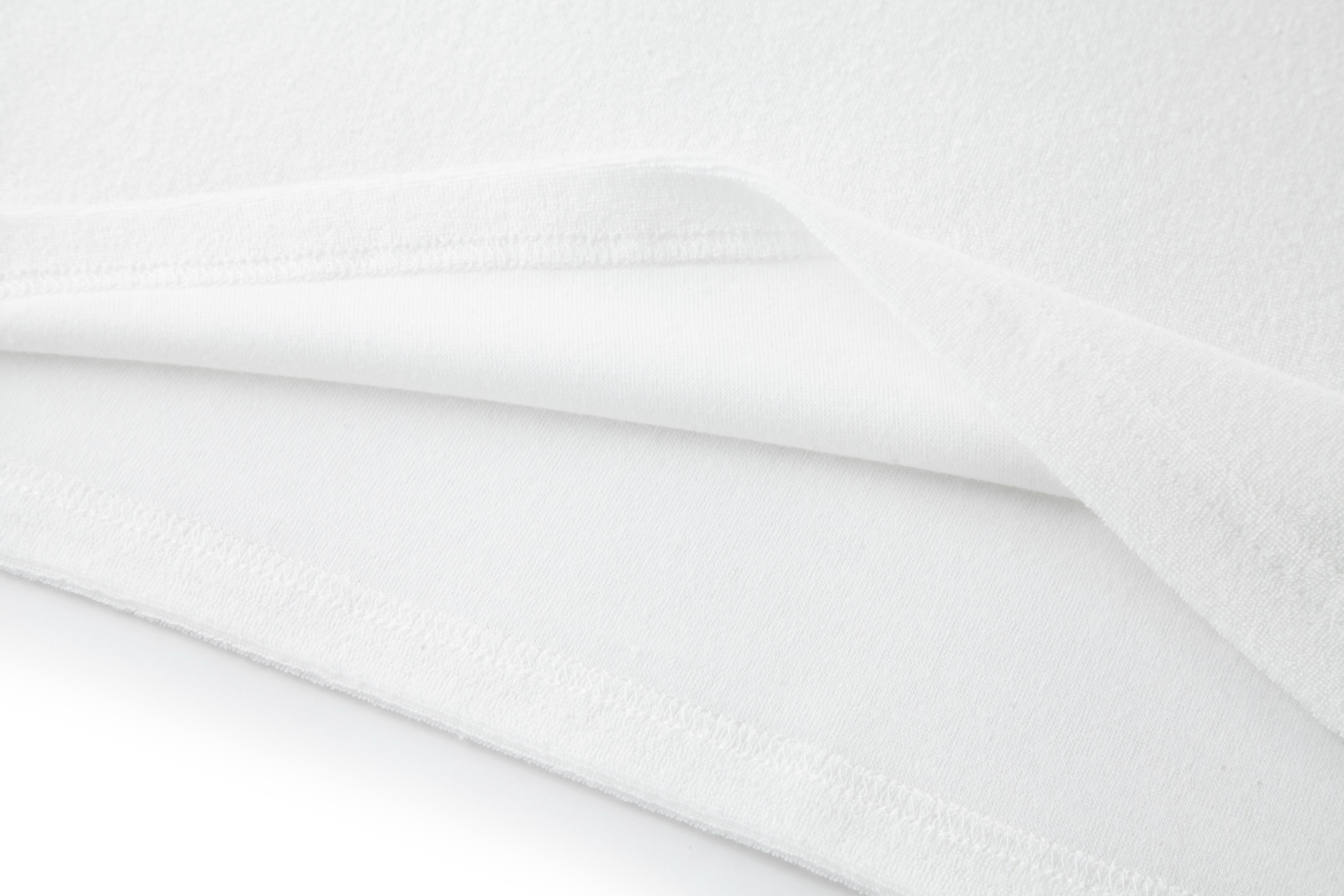 PRADA 普拉达 毛巾棉三角标 圆领 夏季 短袖 T恤  白色 蓝色-15 UJN885-16JK-S-232