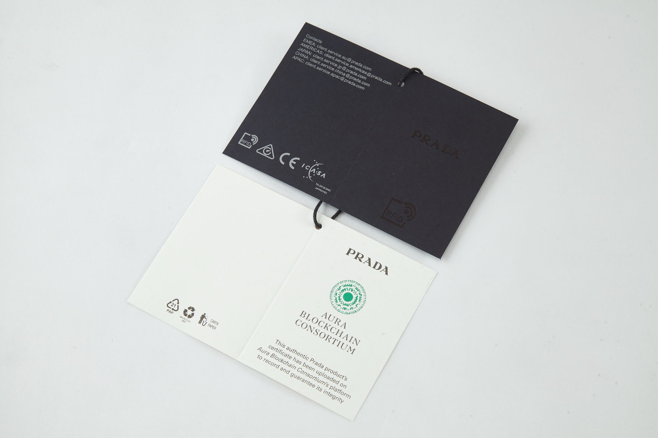 PRADA 普拉达 毛巾棉三角标 圆领 夏季 短袖 T恤  白色 蓝色-15 UJN885-16JK-S-232