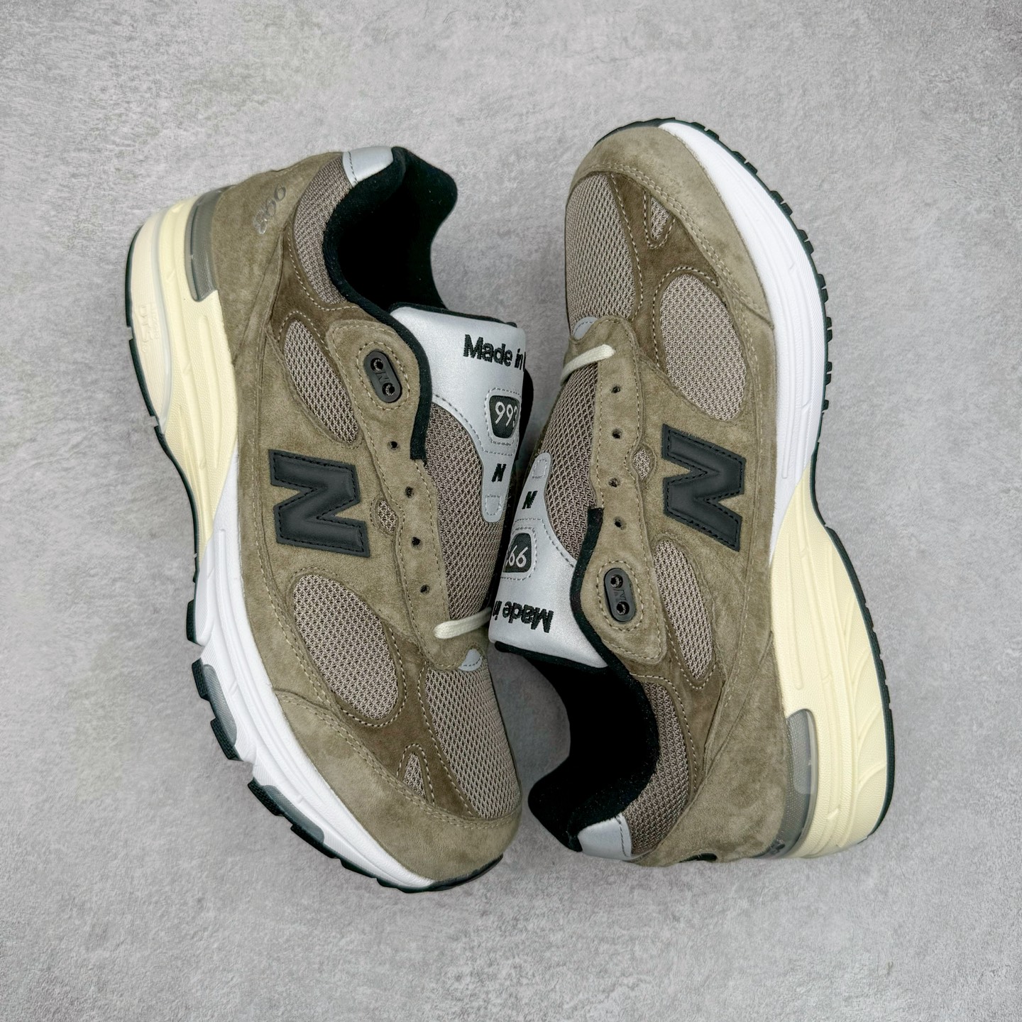  新版 jjjjound New Balance 993 低筒 复古跑鞋 休闲鞋 运动鞋 男鞋 女鞋 波鞋  灰棕色 U993JJ