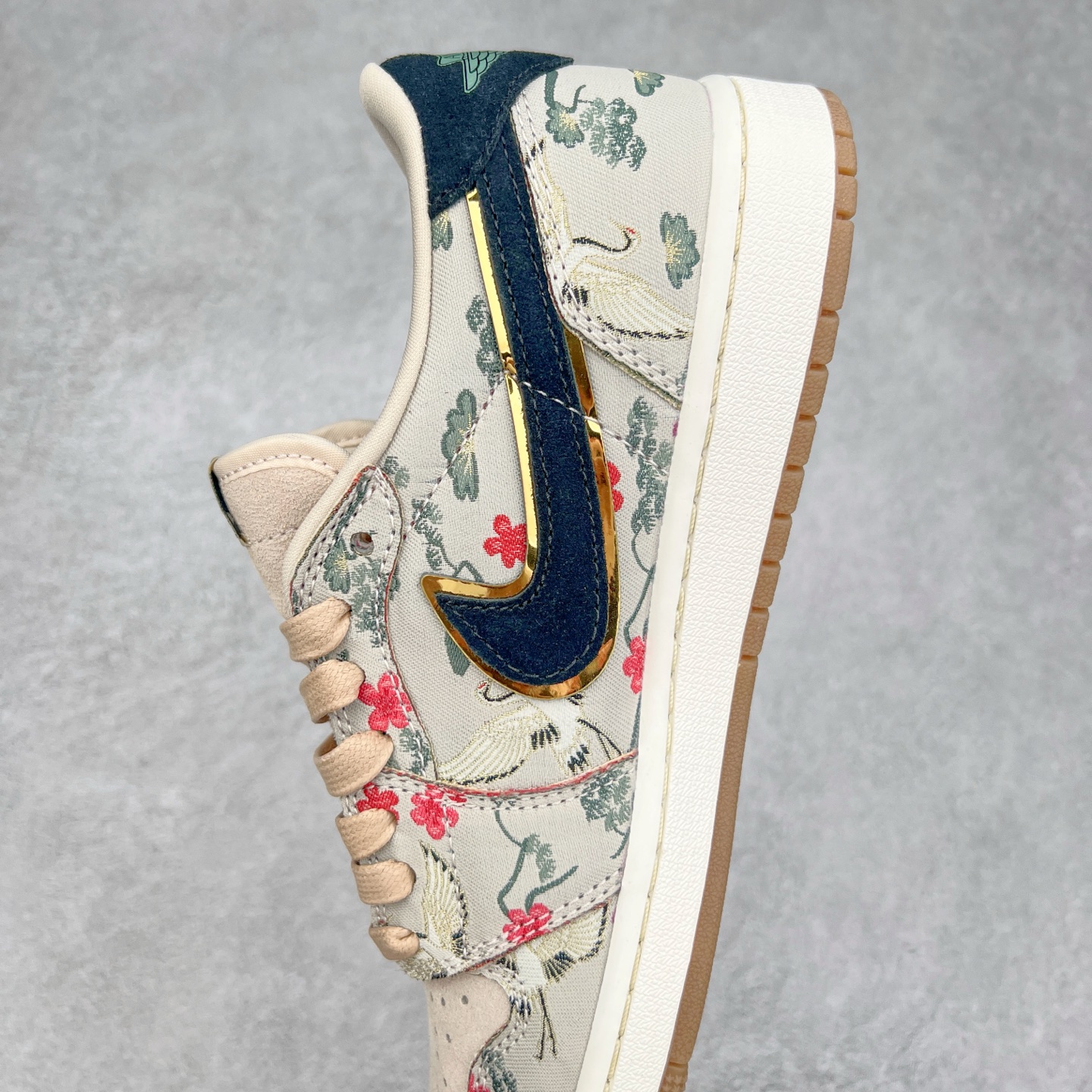  Air Jordan AJ1 Low  低筒  复古防滑 板鞋休闲 篮球鞋  波鞋 男女同款 八村塁联名 花卉 HV8293-100