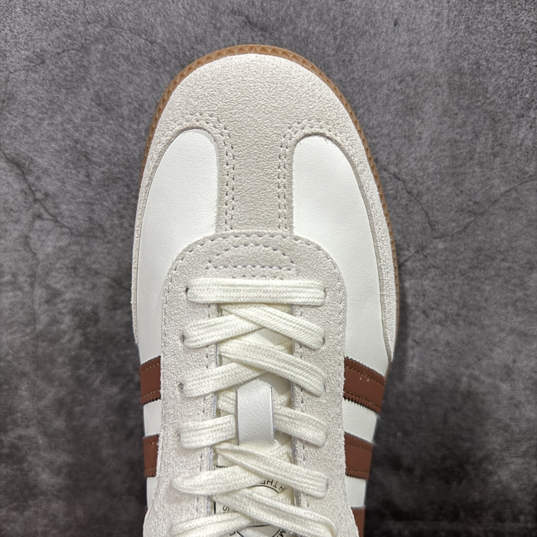  adidas originals Samba  桑巴 平底鞋 低筒 复古板鞋 休闲鞋 男鞋 女鞋 波鞋 白棕生胶 ID1447