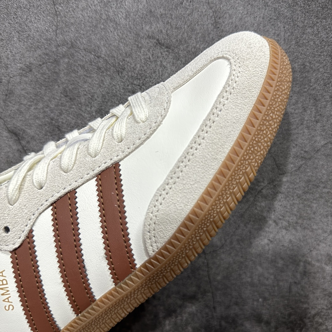  adidas originals Samba  桑巴 平底鞋 低筒 复古板鞋 休闲鞋 男鞋 女鞋 波鞋 白棕生胶 ID1447