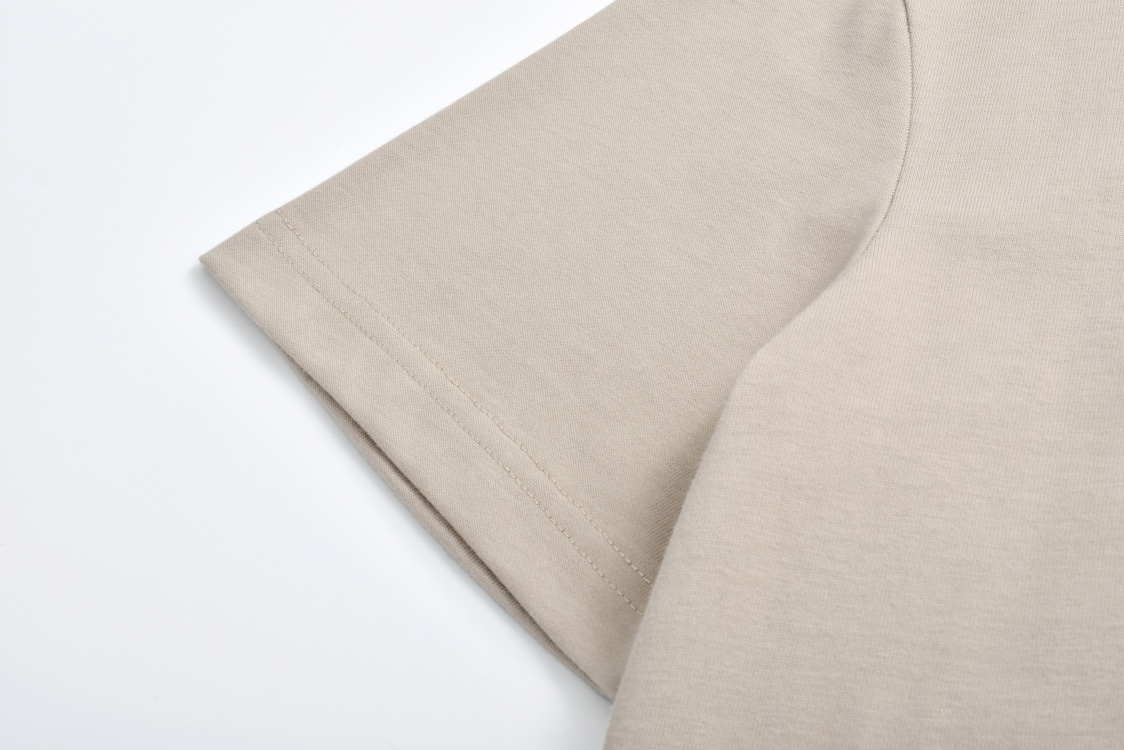 LOUIS VUITTON 路易威登 LV 世界地图烫钻  夏季T恤 男女同款  短袖 杏色-A5