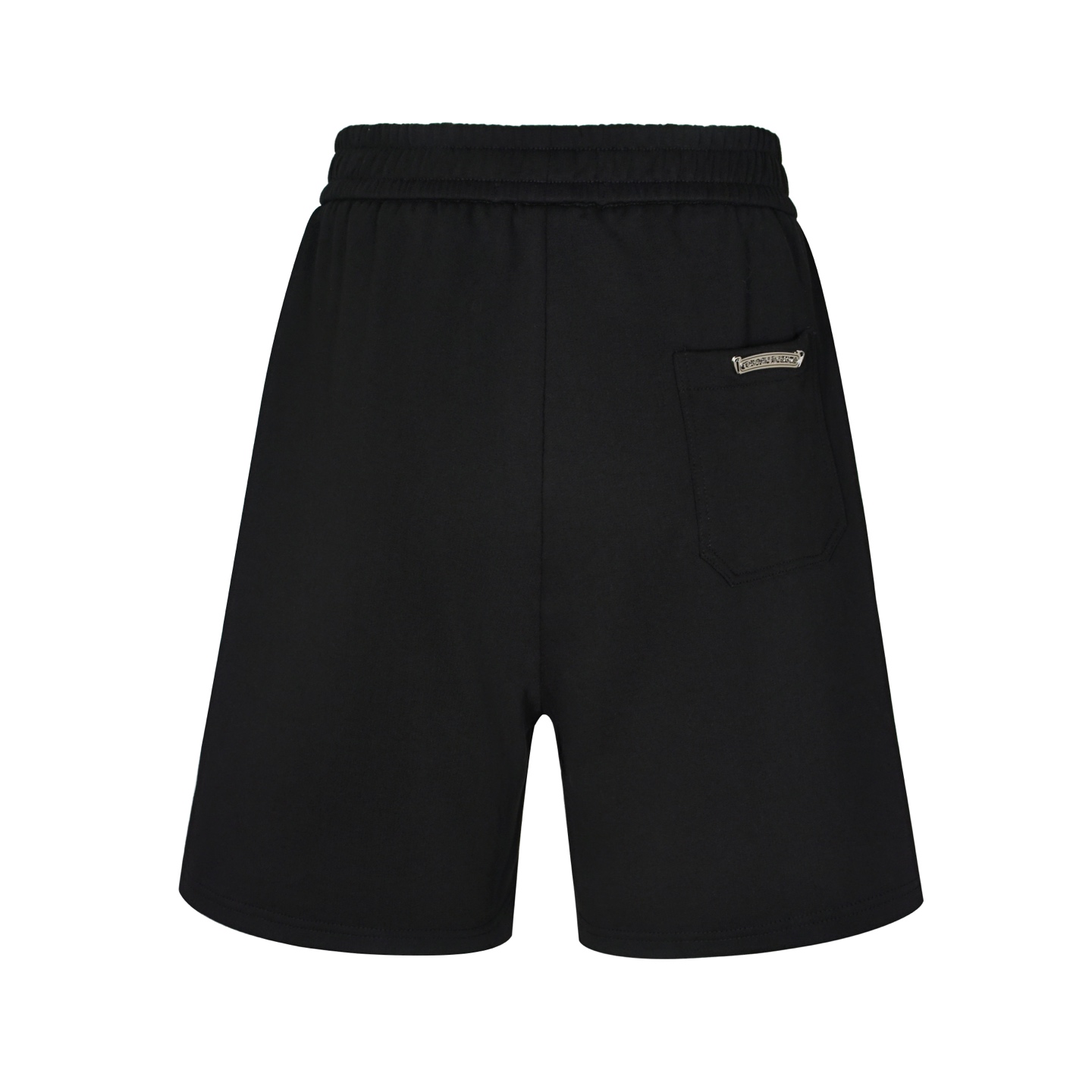  Chrome Hearts 克罗心 皮标 十字架  短裤 五分裤 休闲裤 黑色-A5  