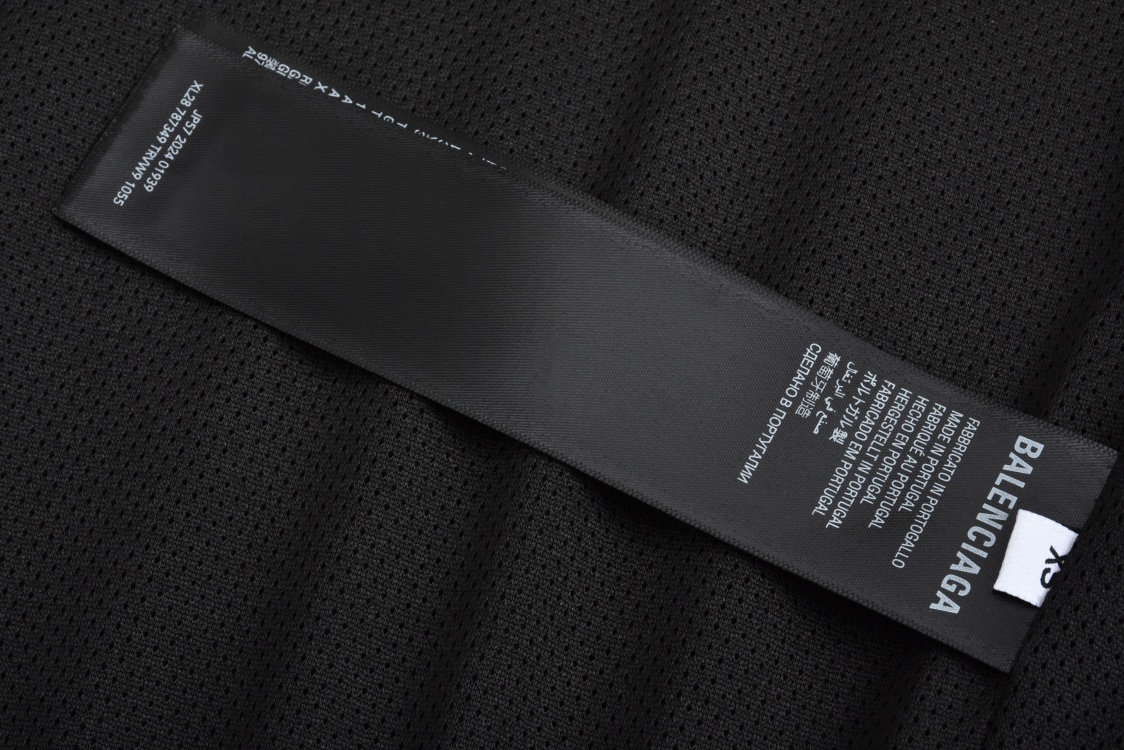 Balenciaga 巴黎世家  01篮球冲锋衣 外套夹克凤搂 长袖 黑色-B5 817765TPQ381000