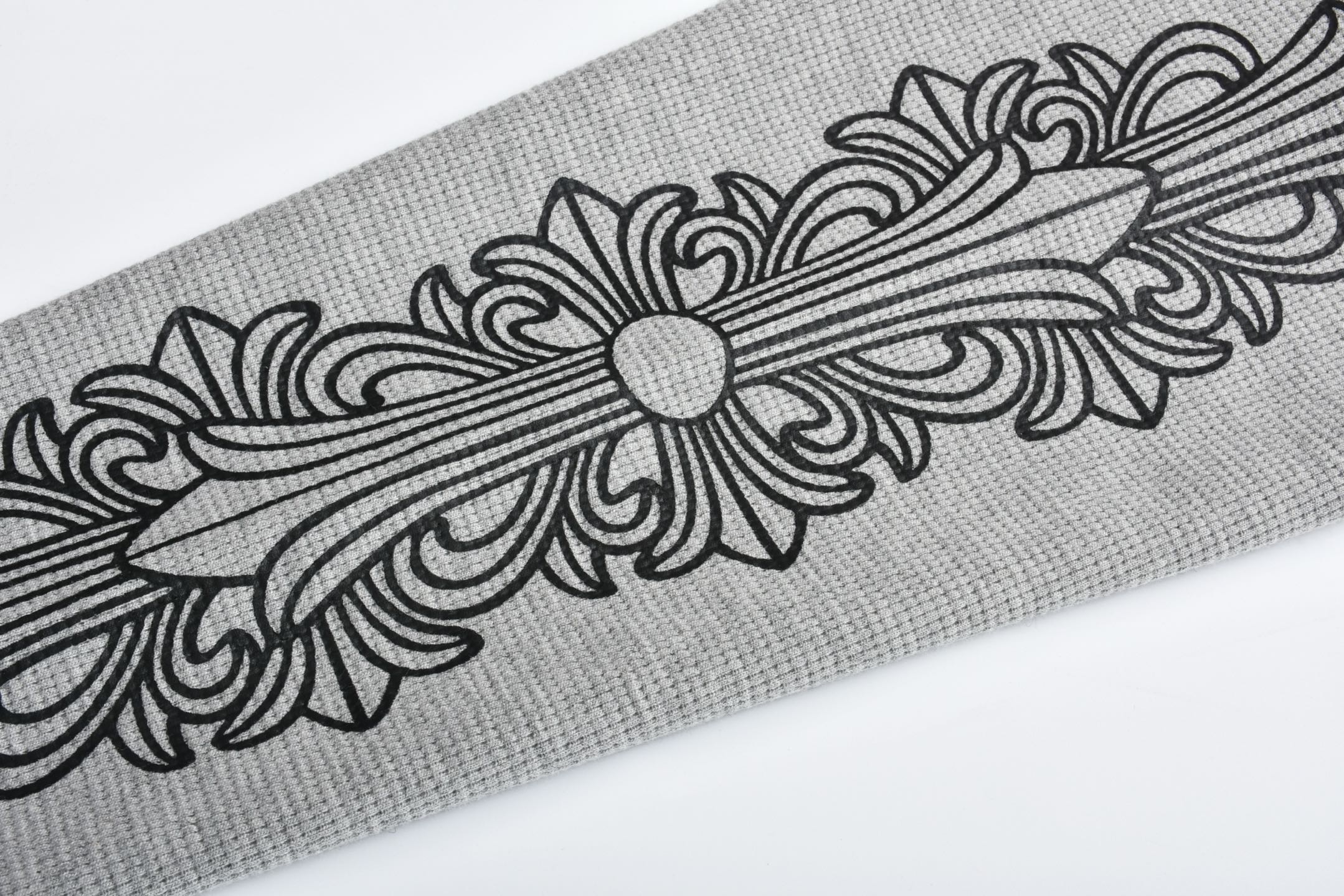 Chrome Hearts 克罗心 马蹄印花  外套圆领 长袖T恤 男女同款 白色 灰色 CH-7188088 