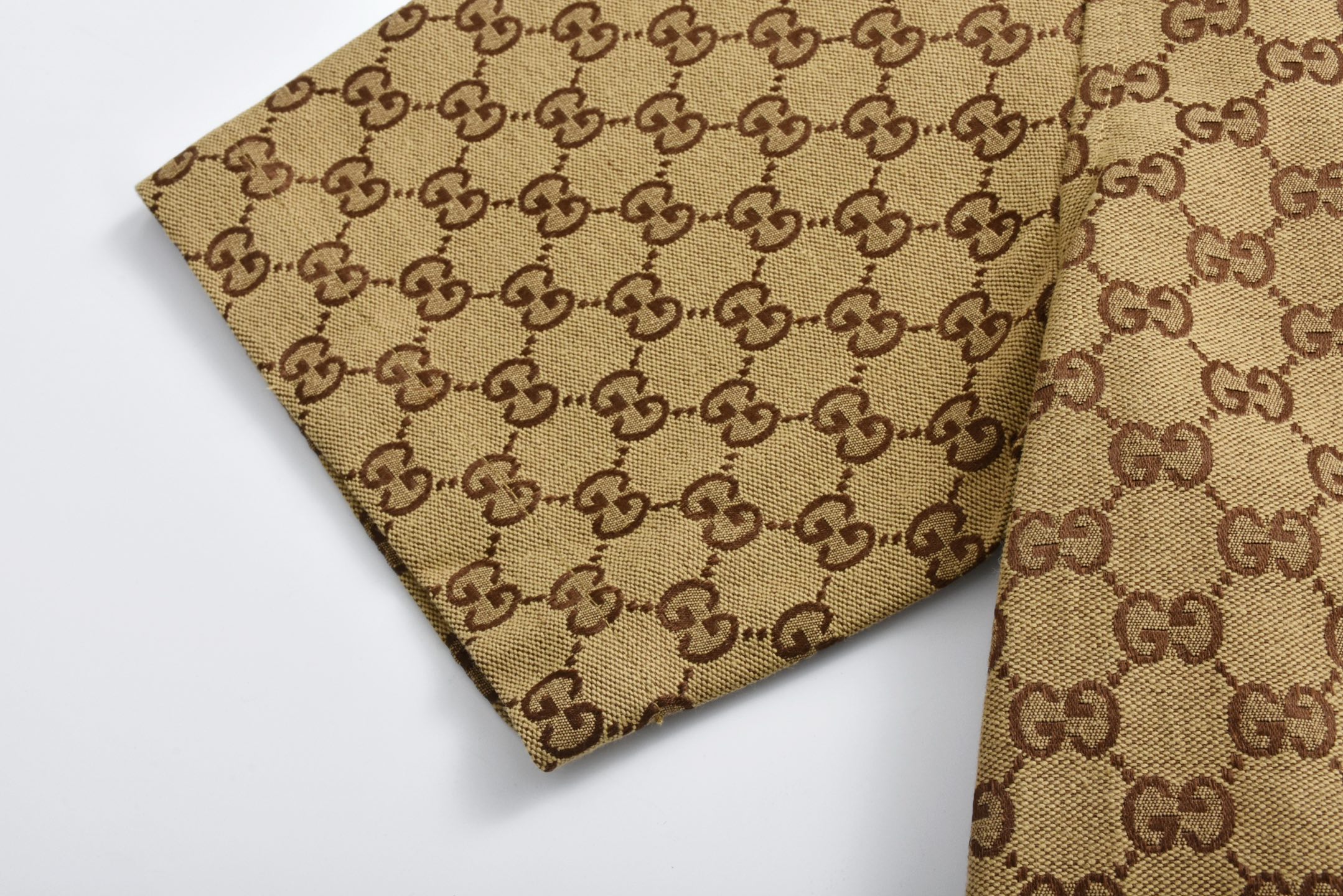 GUCCI 古驰 老花满印 翻领 单排扣 衬衫  T恤 圆领 夏季 短袖  棕色-B2  