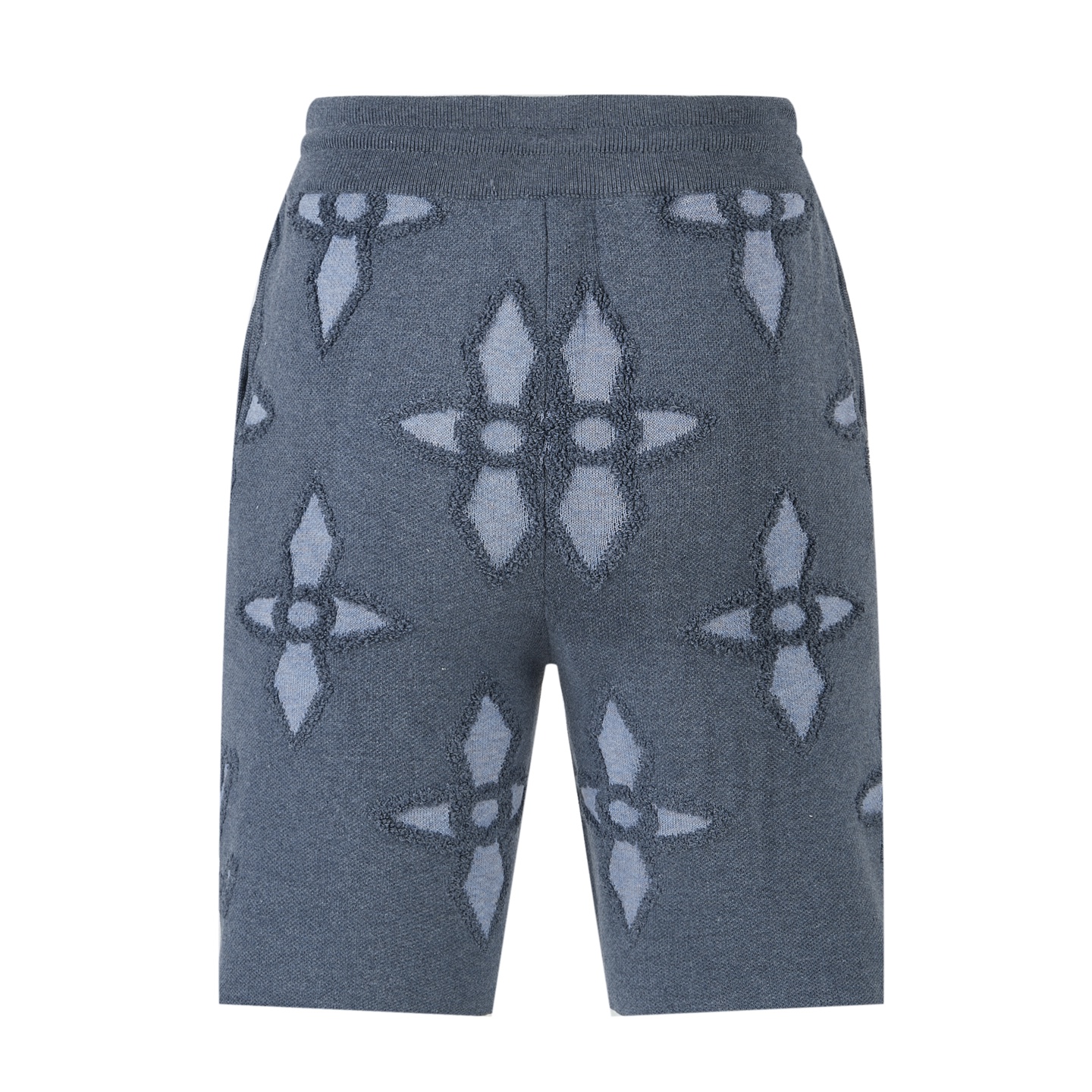 LOUIS VUITTON 路易威登 LV 凹凸嵌花毛织 短裤 休闲裤 裤子 五分裤  蓝色-20