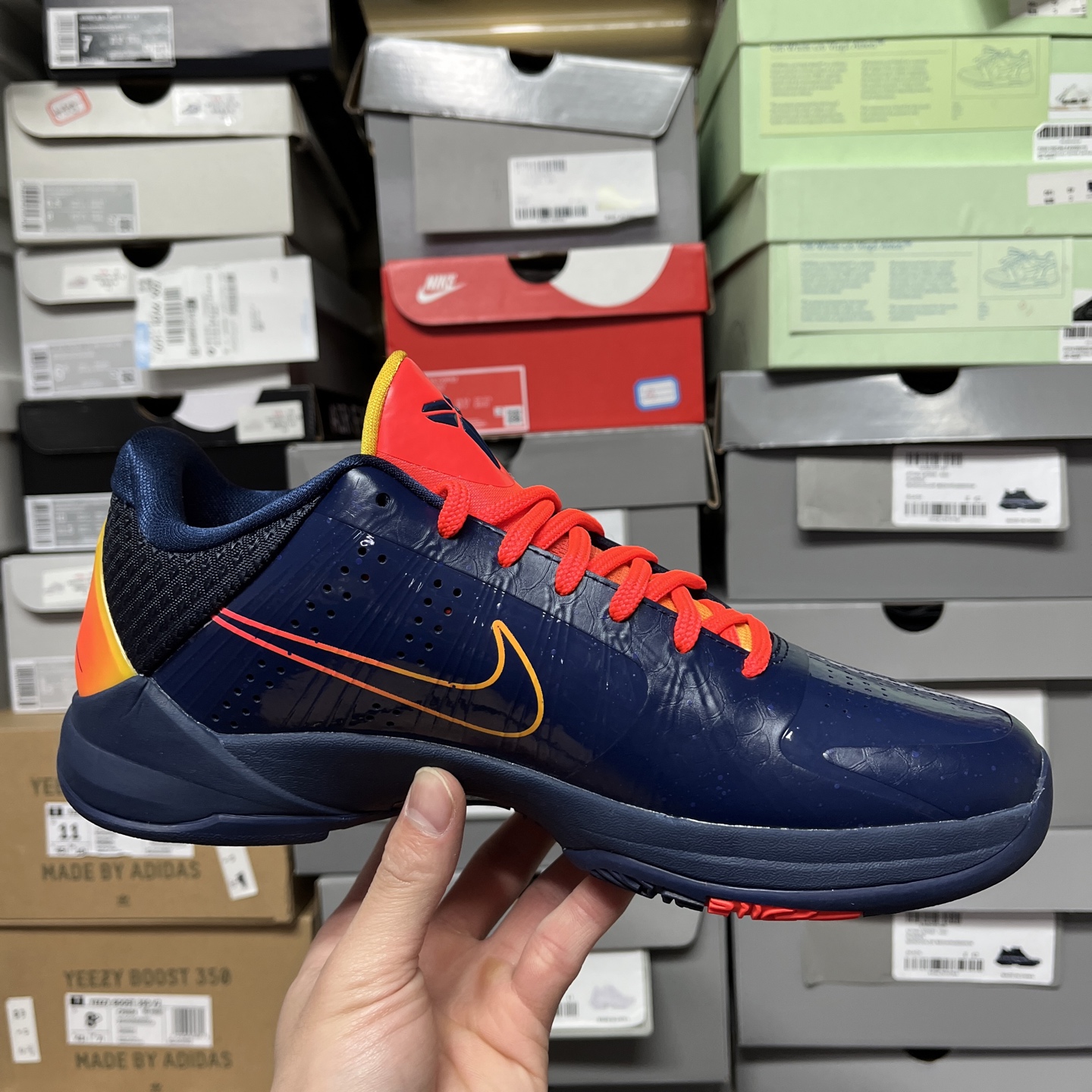 S2 Kobe5 Caitlin Clark  Indiana Fever 科比 5  前掌气垫 后掌EVA 籃球鞋 球鞋 實戰鞋  真碳板  波鞋 蓝色 IM3207-400