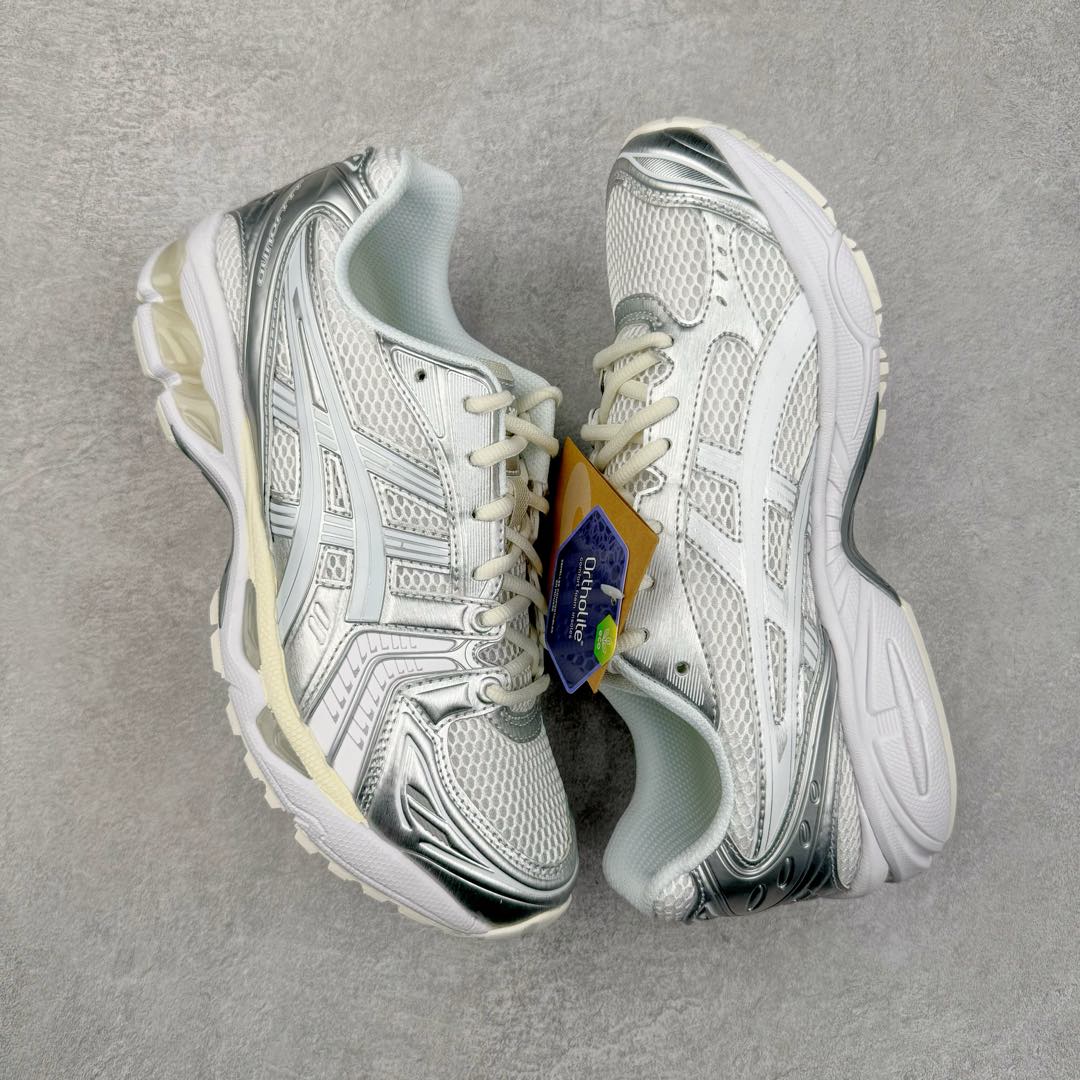 ASICS GEL-KAYANO K14 亚瑟士  低筒 减震 户外机能 运动鞋 跑步鞋  休闲鞋 板鞋 波鞋 男女同款  灰银 1201A457-100