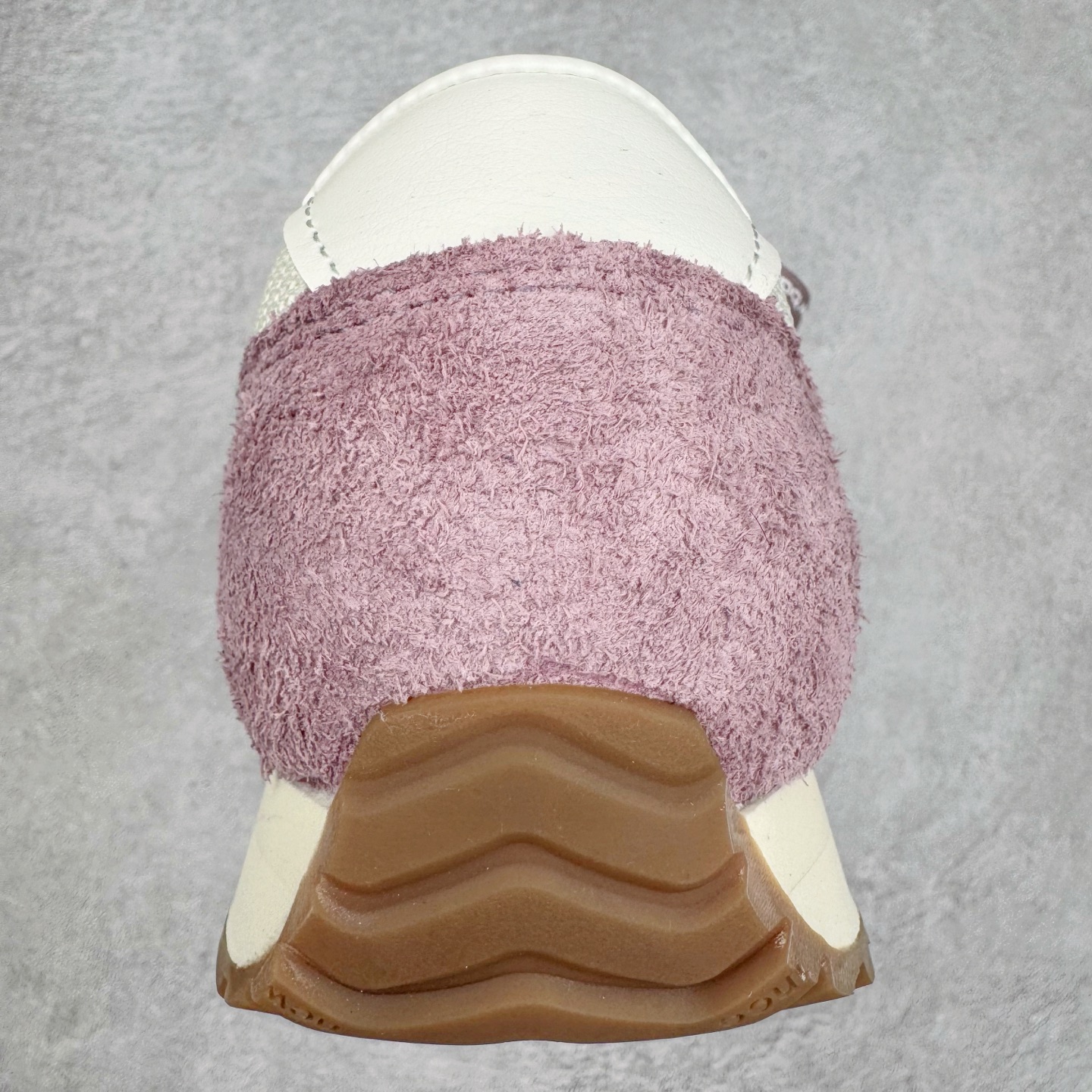 New Balance NB 471 低筒 织物牛剖层革 复古时尚 防滑耐磨 生活休闲鞋 波鞋  女款 米紫  U471AL