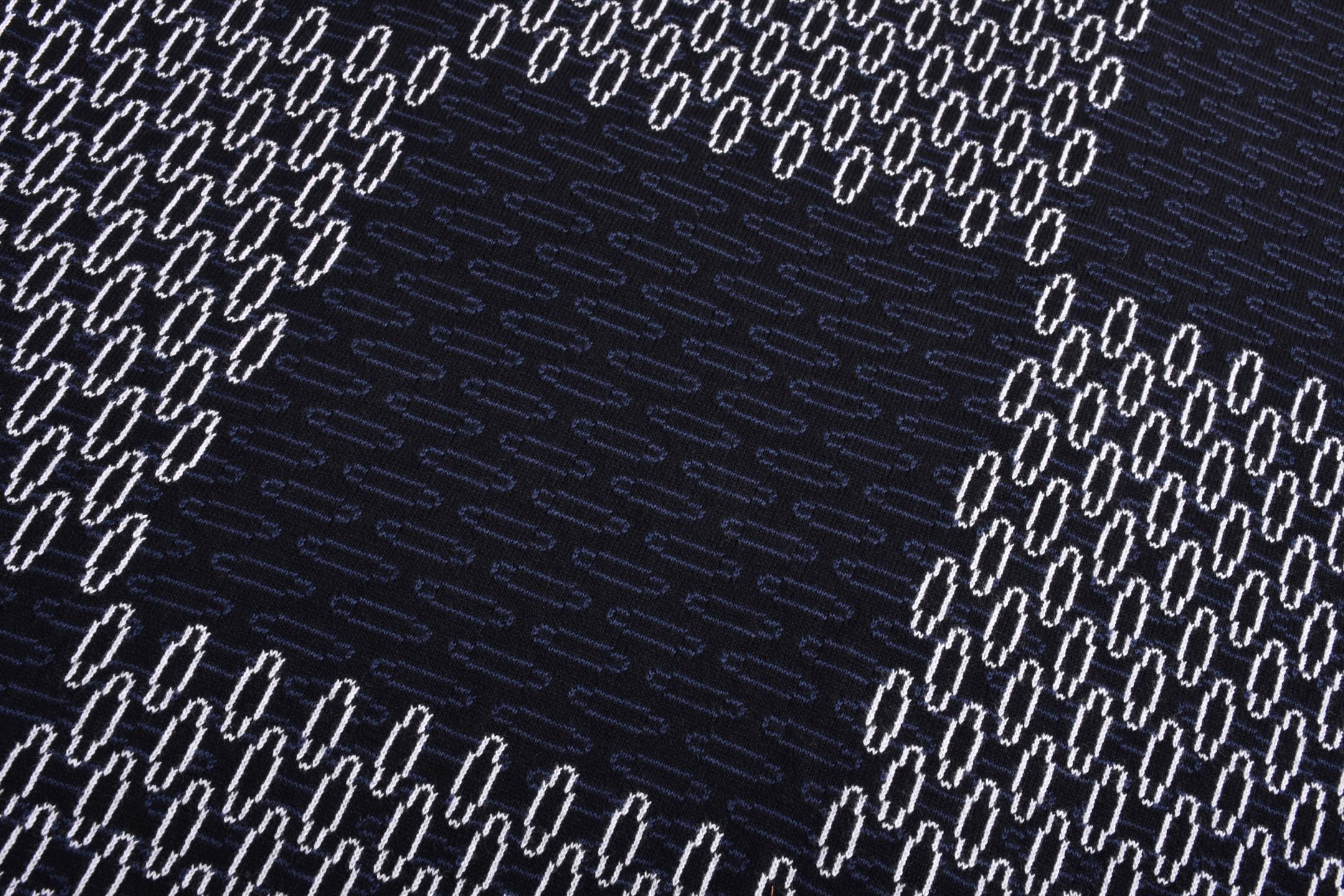  LOUIS VUITTON 路易威登 LV 白蓝格针织衬衫 夏季 T恤 男女同款  短袖  白蓝B0-1AFXS1