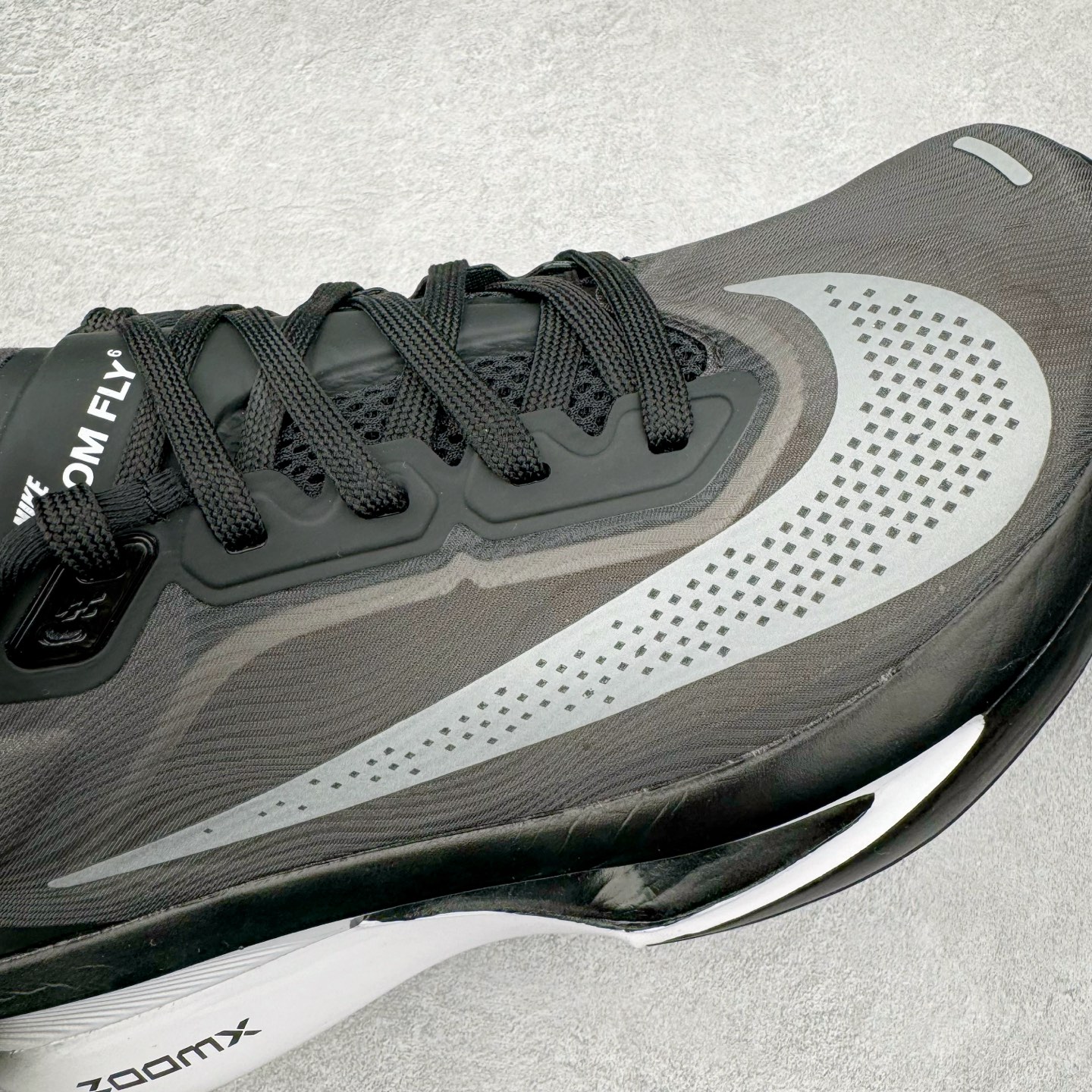  Zomm Fly6 竞速飞行6代 低筒 轻质缓震透气休闲运动 跑步鞋 波鞋 真碳板 黑灰色 FN8455 FN8454-001