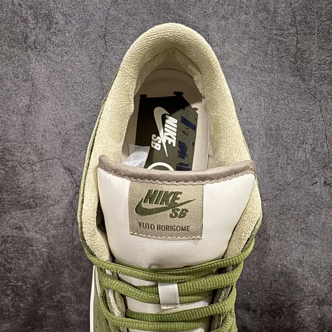  Yuto Horigome Dunk SB Low Asparagus  低筒 复古板鞋 休闲鞋 男鞋 女鞋 波鞋 绿白 堀米雄斗F8022-300
